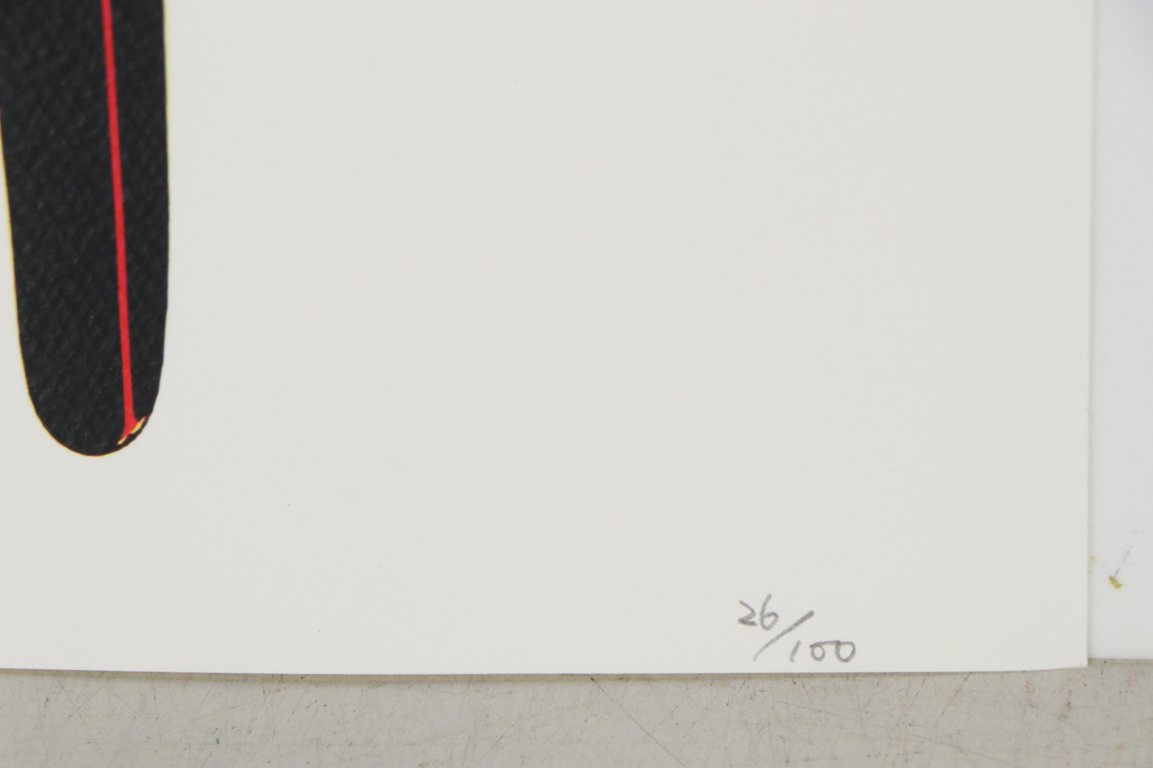 Death NYC Pop Art Giclée of Nike Shoe with Louis Vuitton Logo