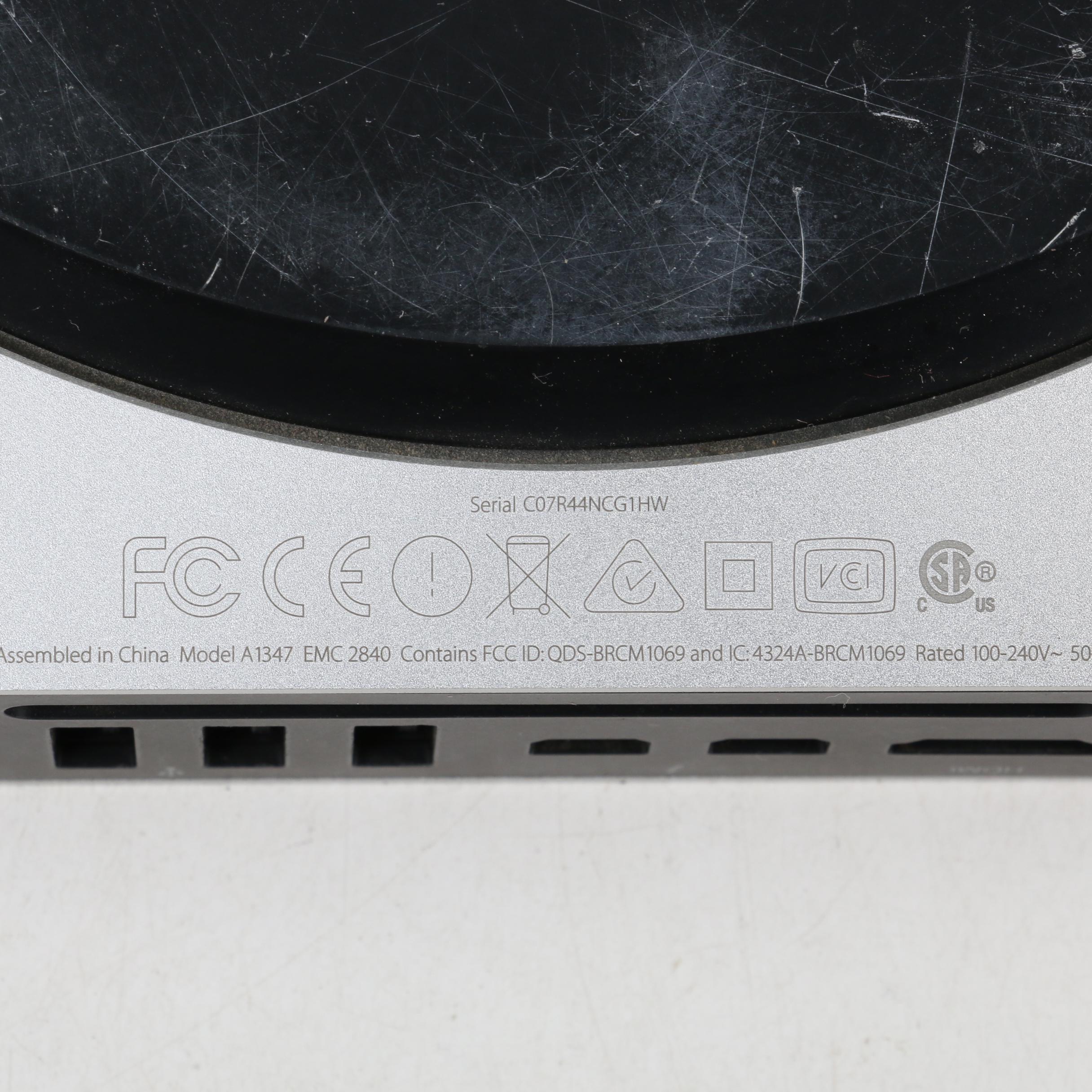 Apple Mac Mini Intel Core i5 2.6 Desktop Computer, Late 2014