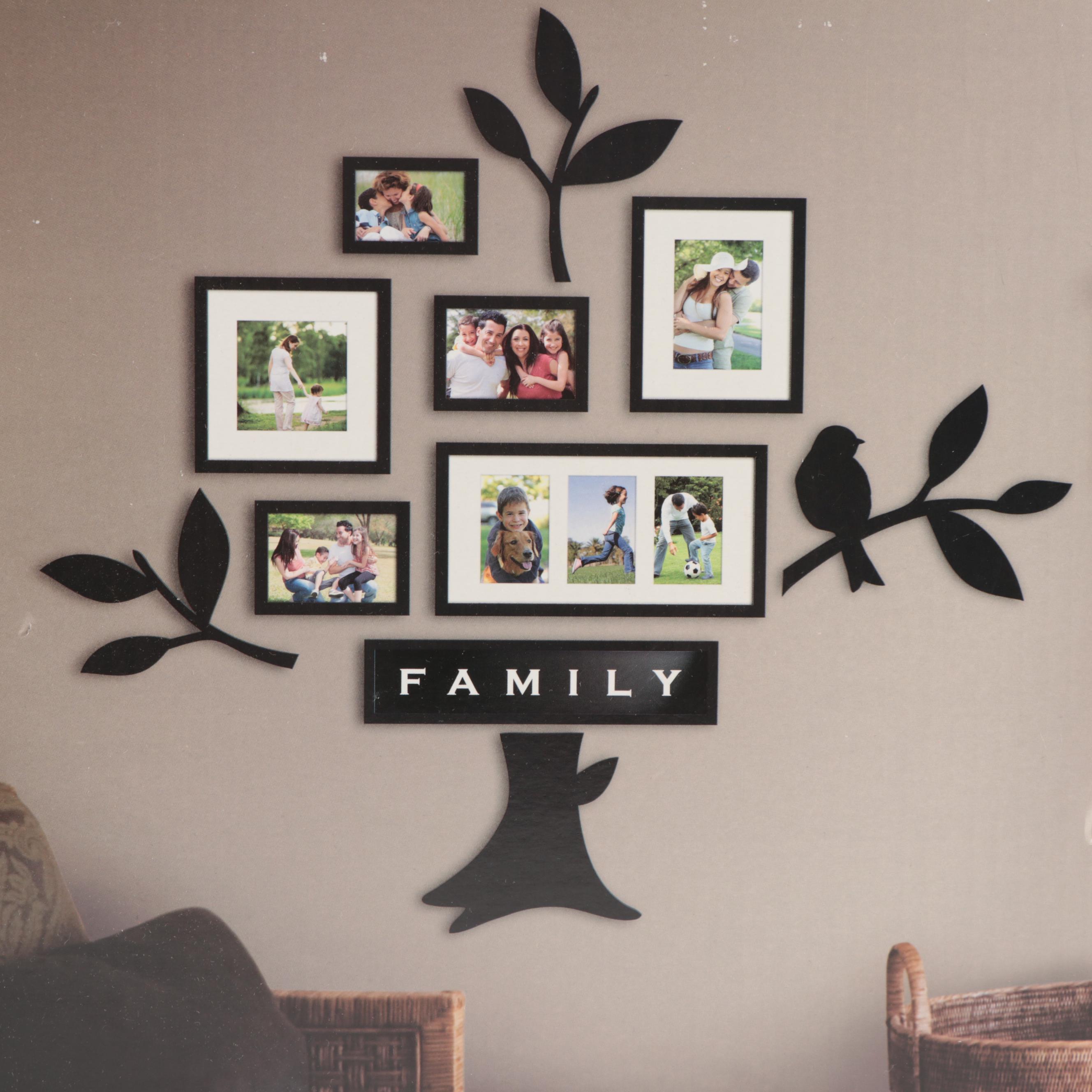Wallverbs "Family Collection" Modular Tree Motif Picture Frame Wall Décor