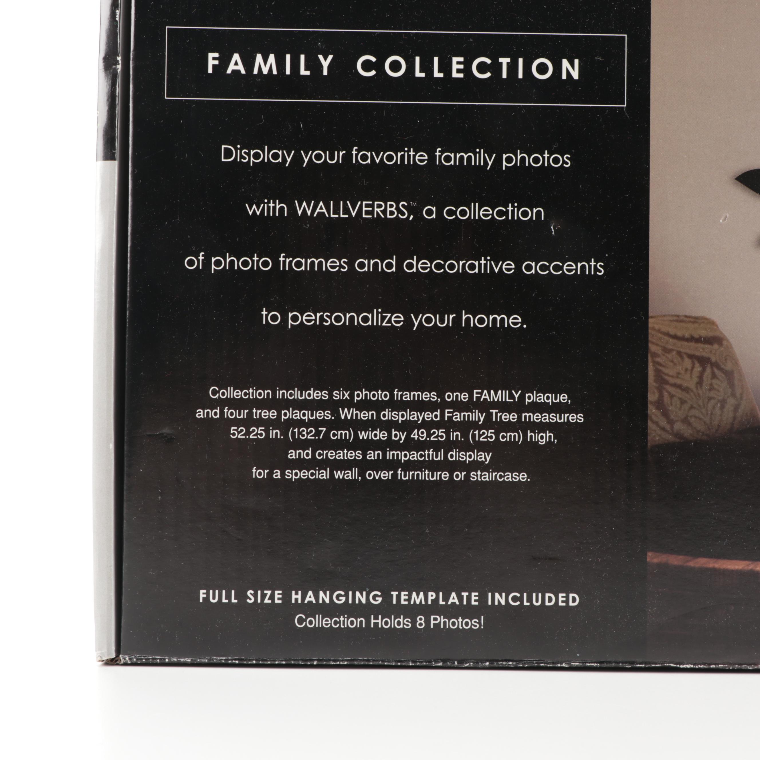 Wallverbs "Family Collection" Modular Tree Motif Picture Frame Wall Décor