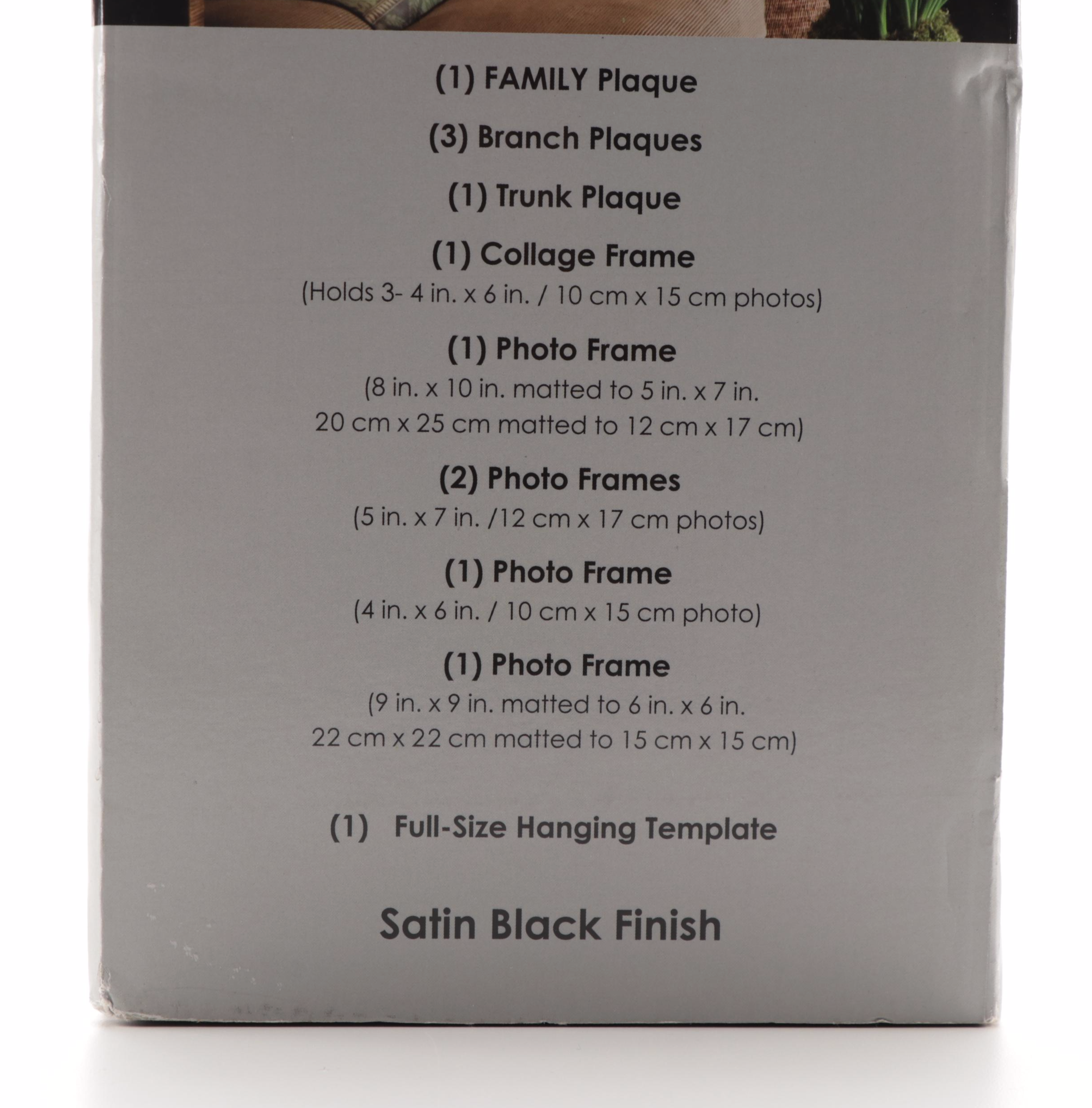 Wallverbs "Family Collection" Modular Tree Motif Picture Frame Wall Décor