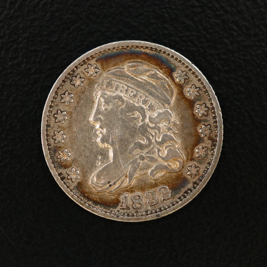 1832 Capped Bust Silver Half Dime