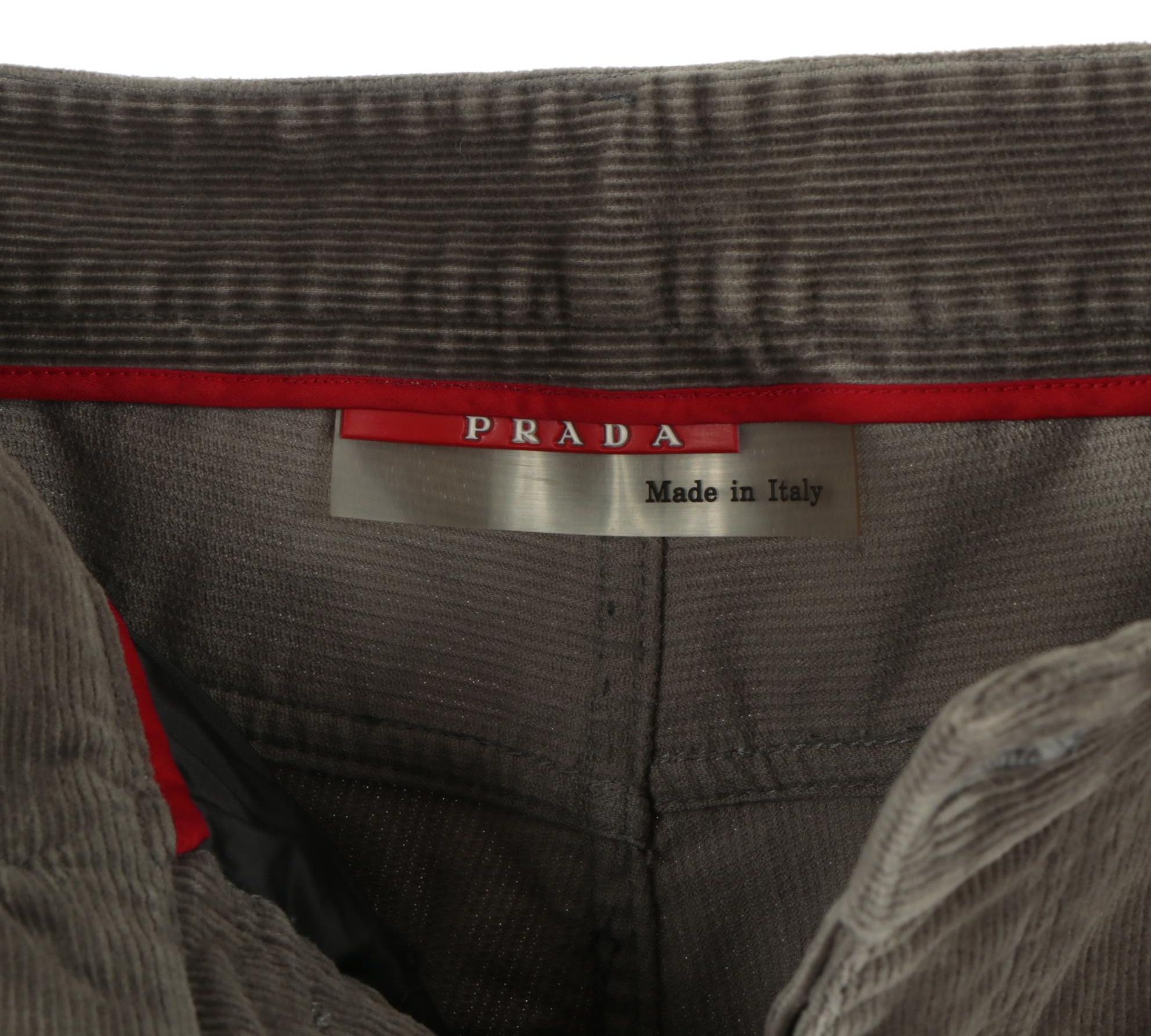 Men's Prada Cotton Twill Trousers and Prada Sport Cotton Corduroy Pants