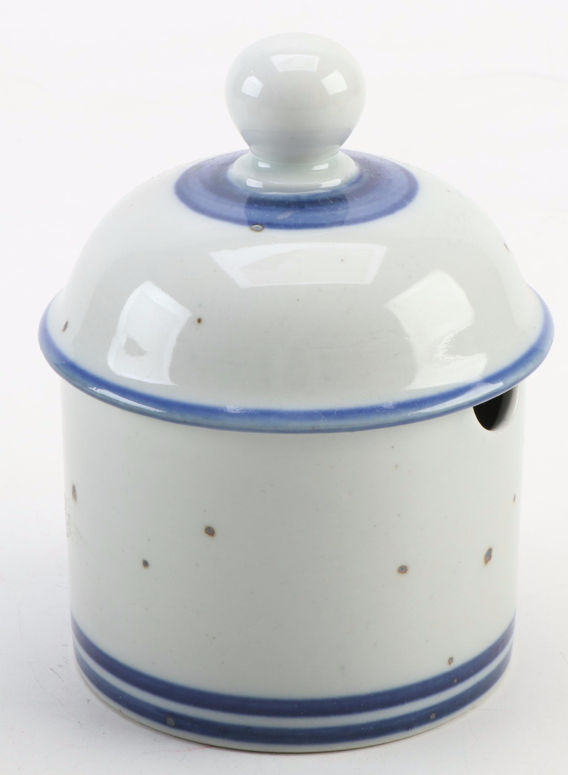 Dansk "Blue Mist" Ceramic Serveware, Late 20th Century