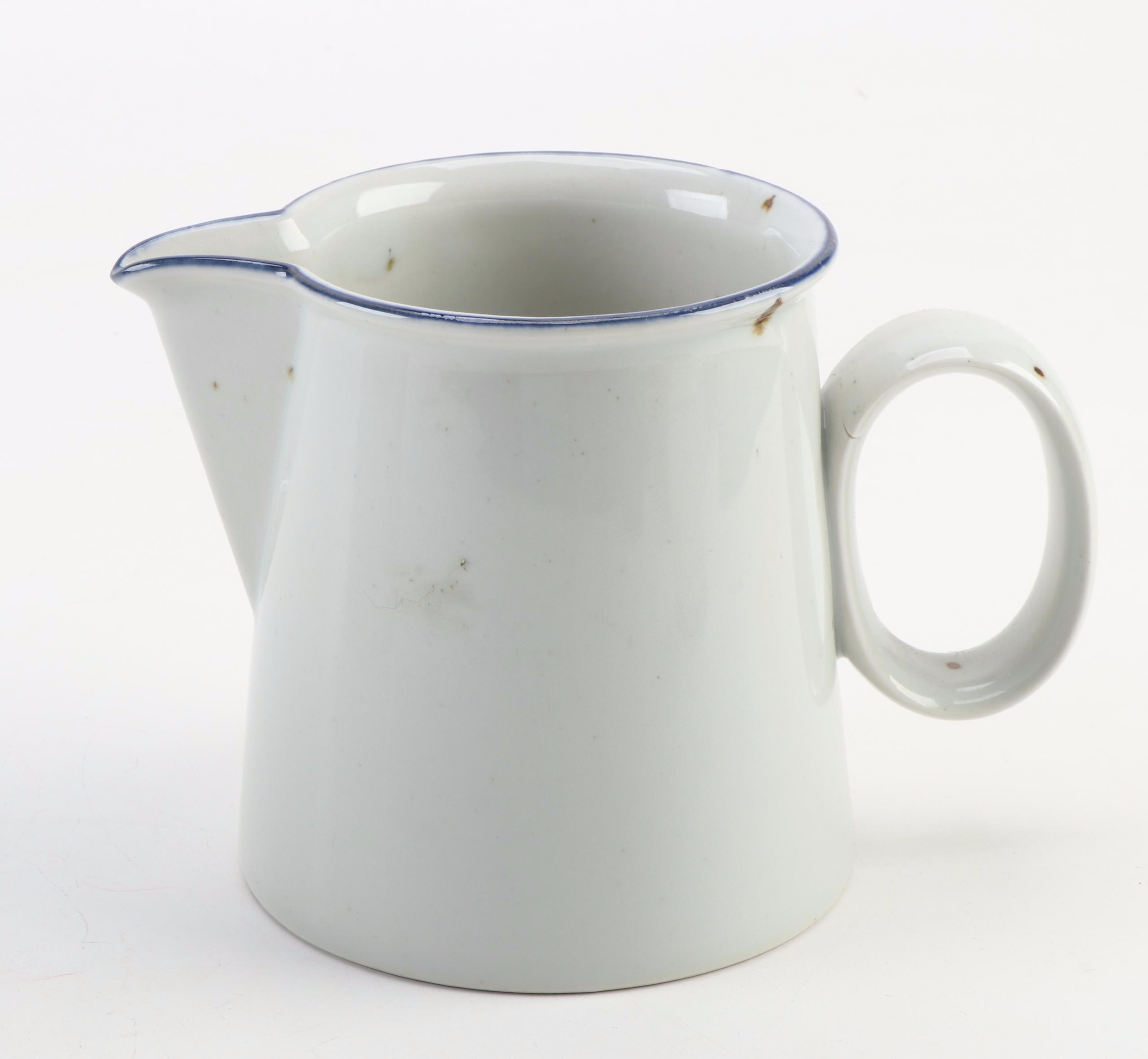 Dansk "Blue Mist" Ceramic Serveware, Late 20th Century