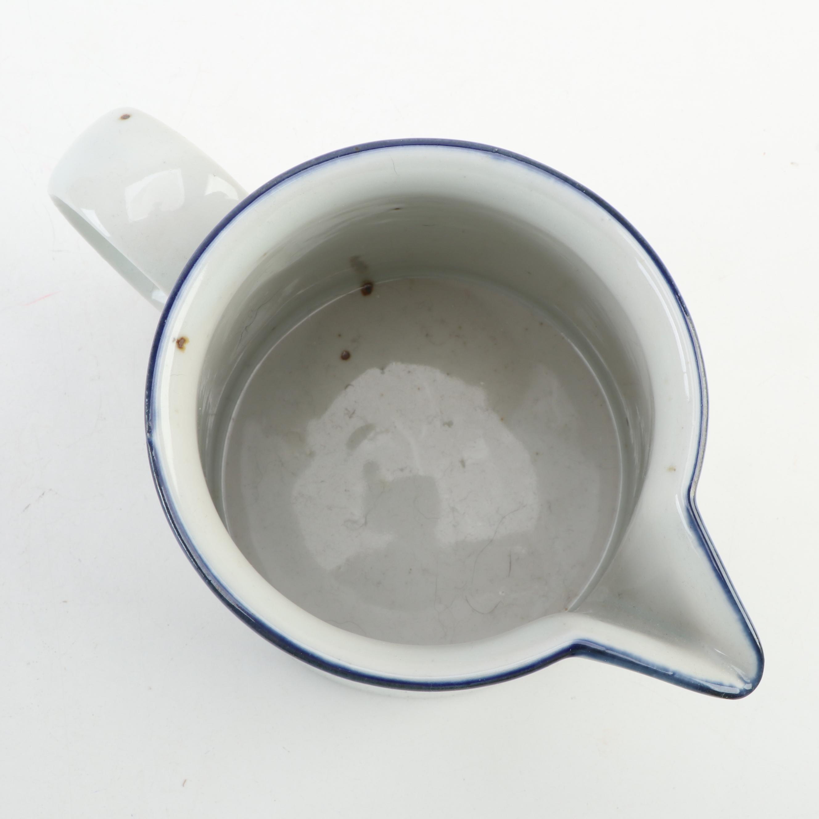 Dansk "Blue Mist" Ceramic Serveware, Late 20th Century