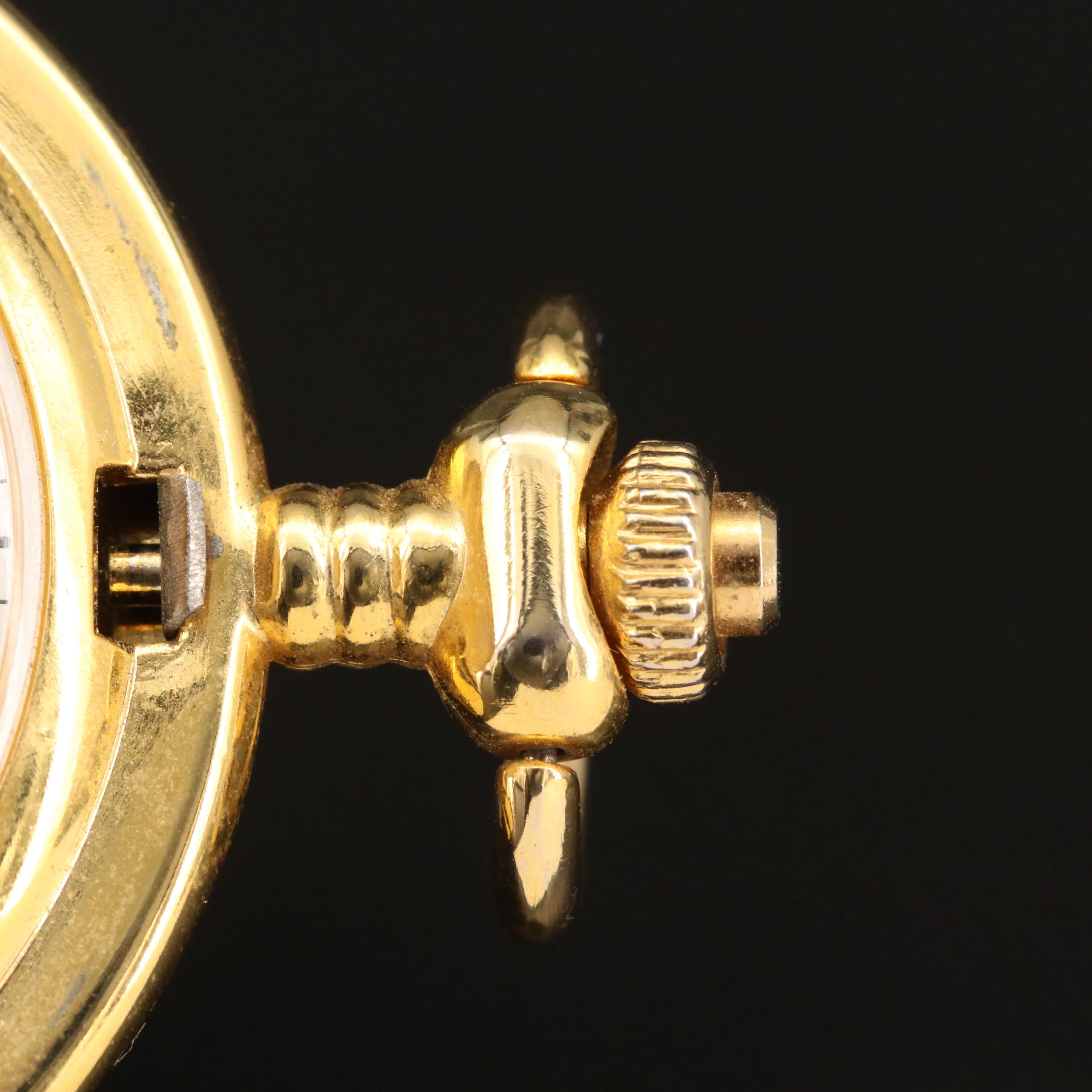 Milan with Date Quartz Pocket Watch