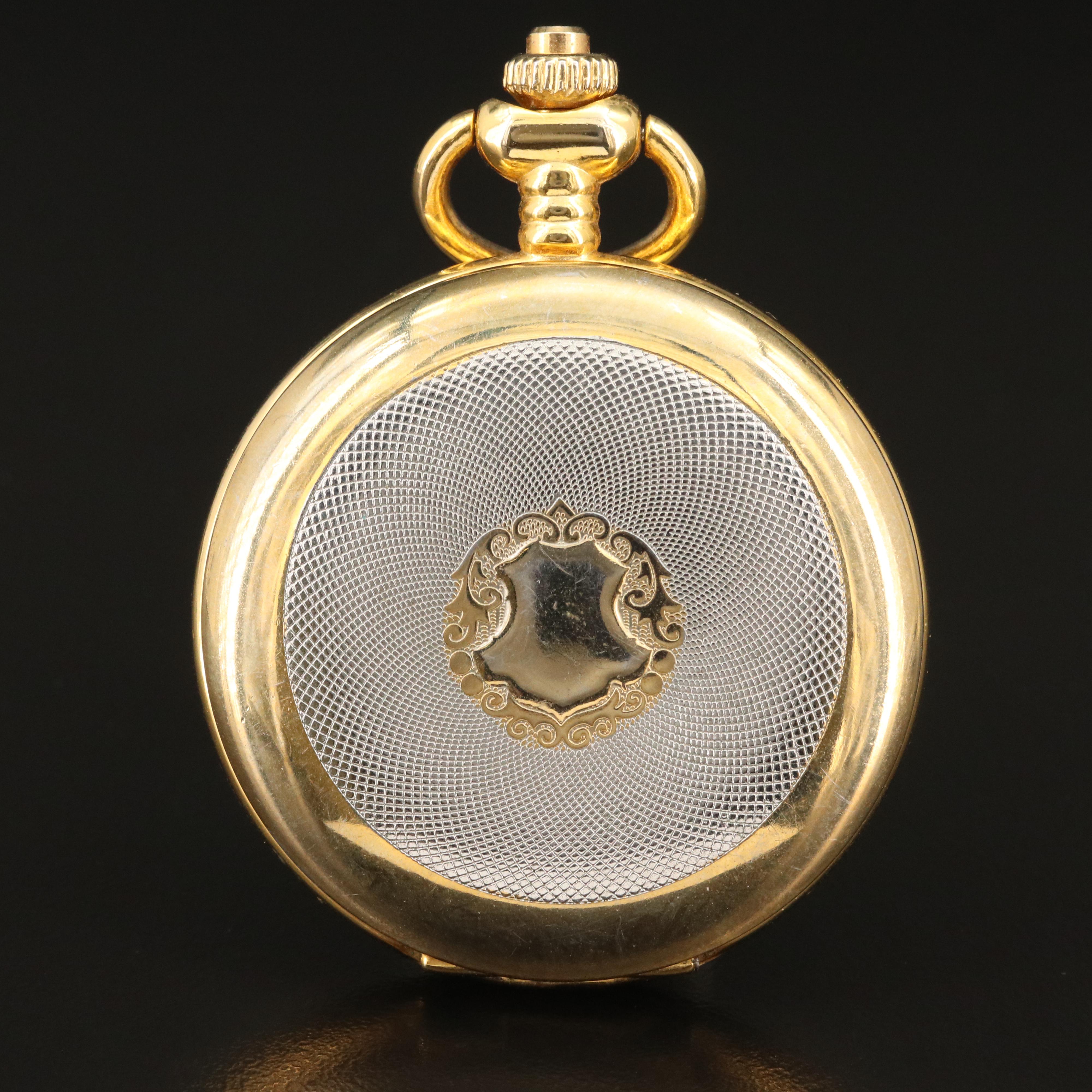 Milan with Date Quartz Pocket Watch