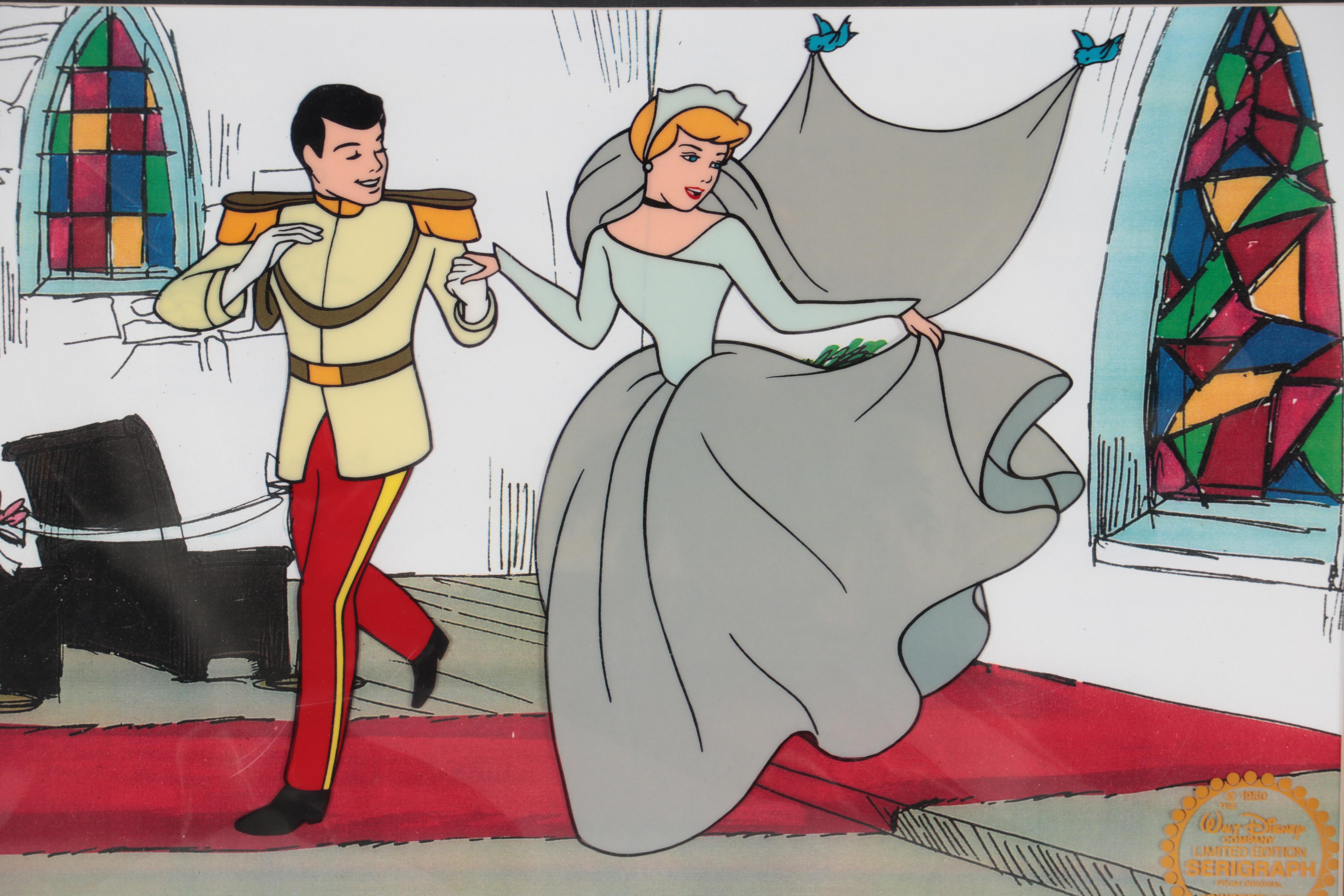 Walt Disney's "Cinderella" Animation Sericel
