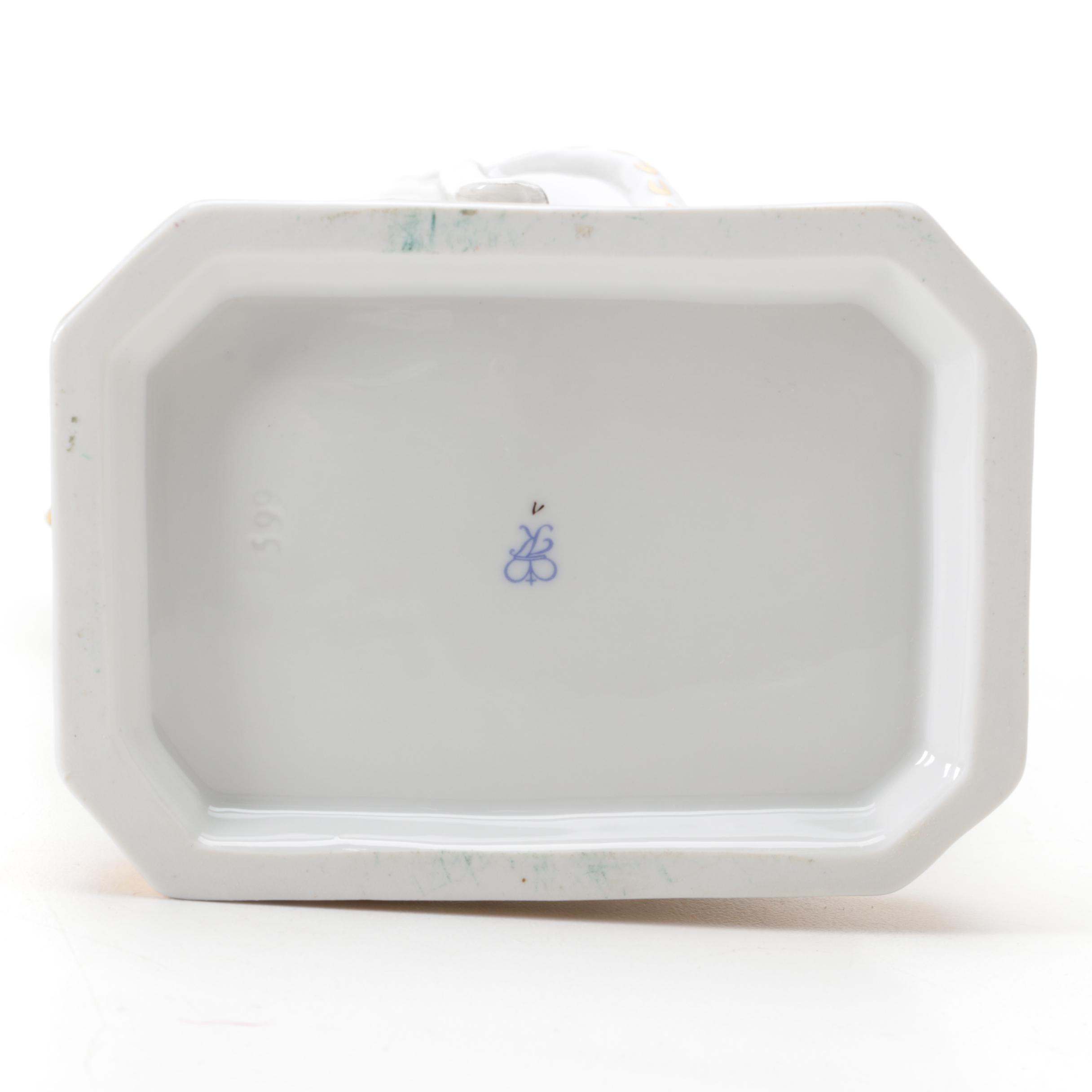 Kämmer Volkstedt "Napoleon I" Porcelain Figurine, Late 20th Century