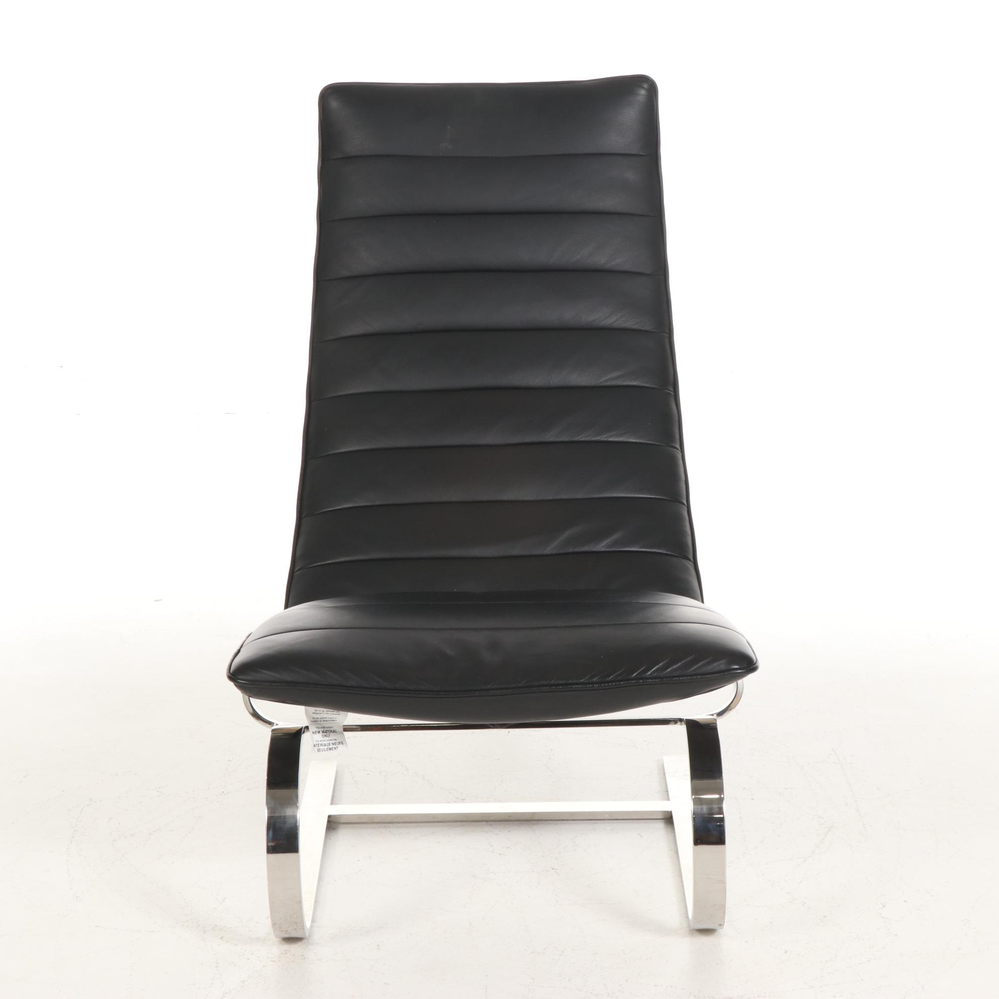 Contemporary Modern Cantilever Lounge Chair