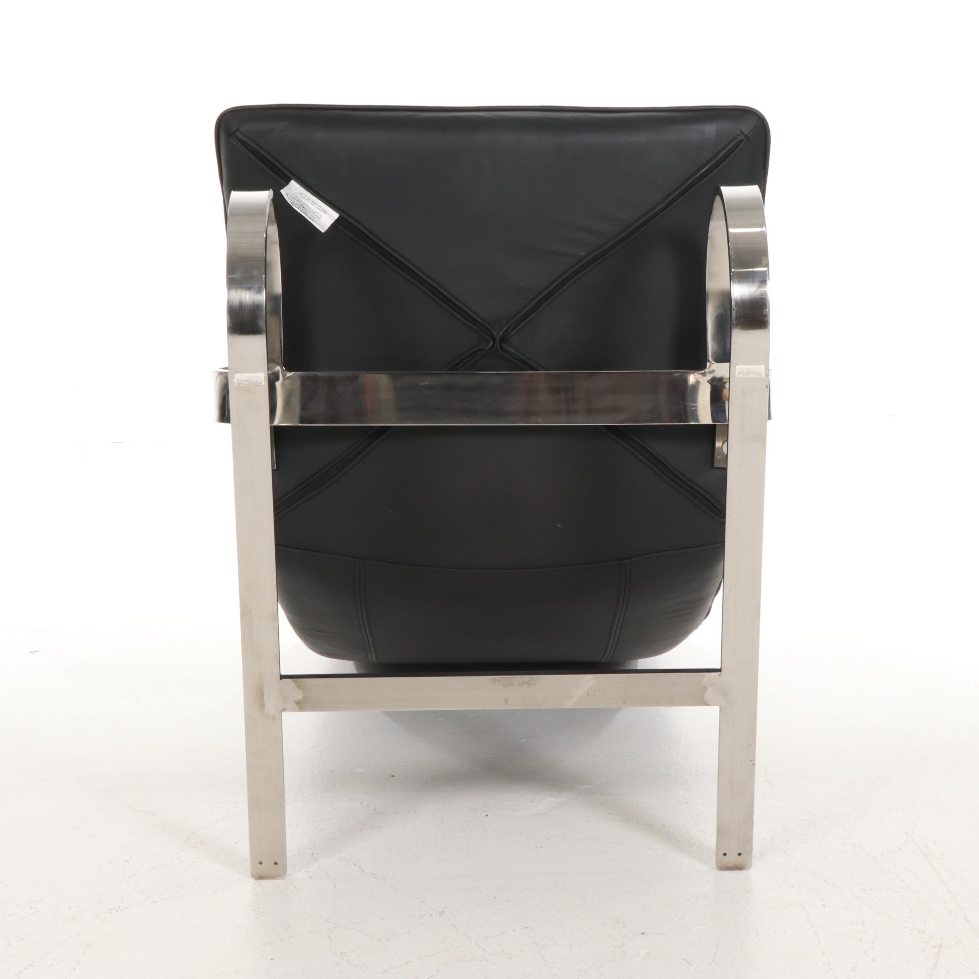 Contemporary Modern Cantilever Lounge Chair