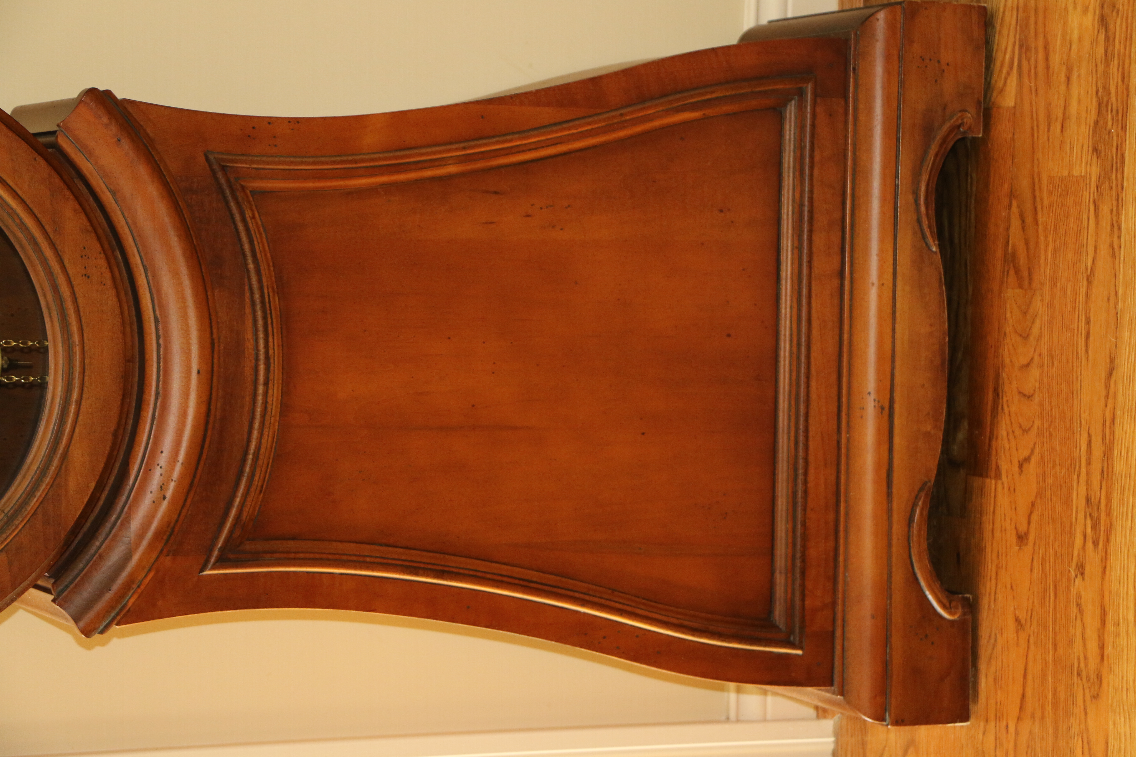 Ethan Allen Bombe Grandfather Clock