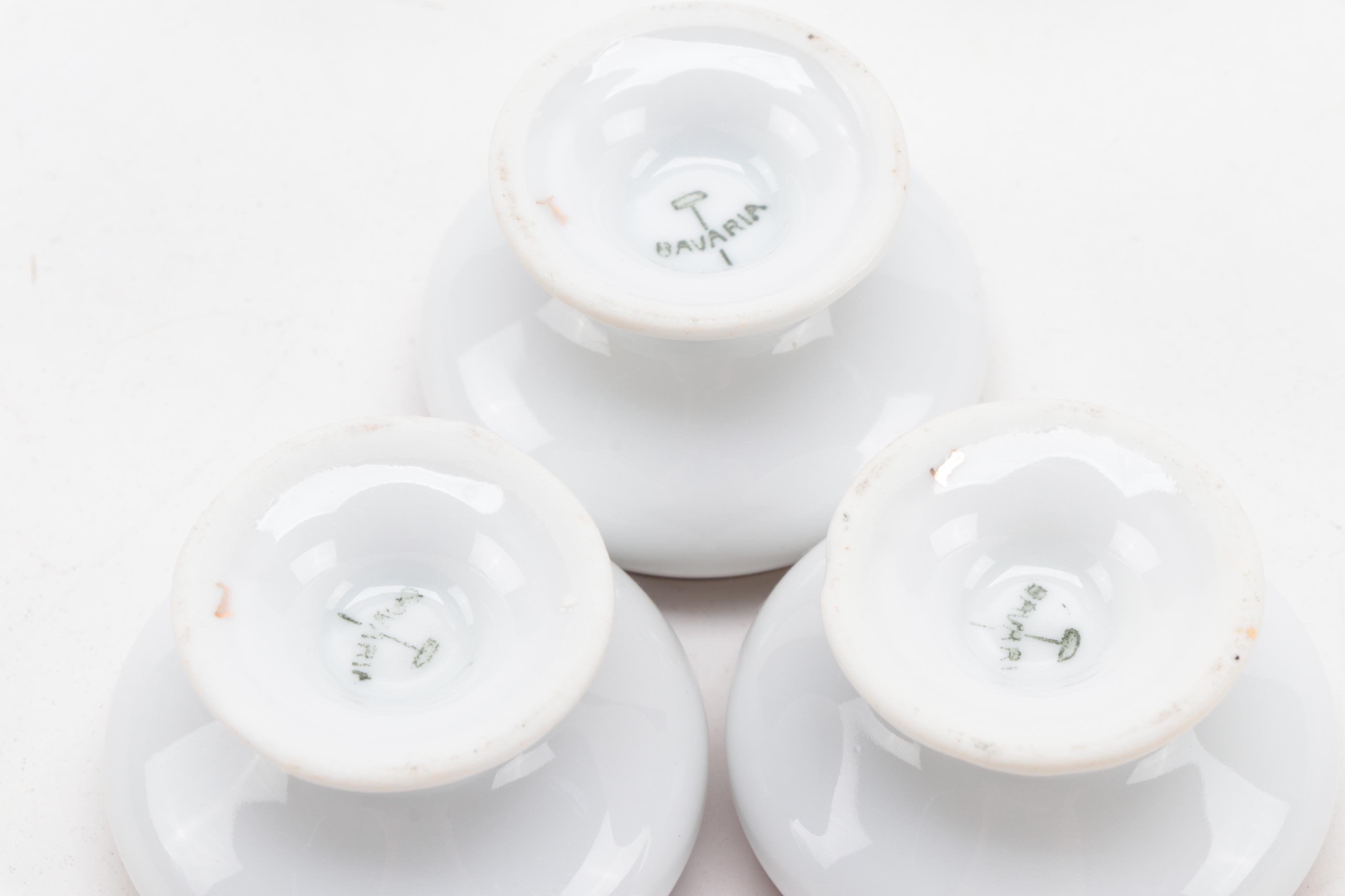 Haviland and Other Gilt Rimmed Porcelain Dinnerware, Early to Mid-20th Century