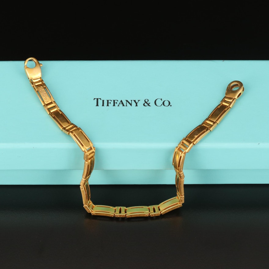 Tiffany & Co. 18K Fancy Link Bracelet