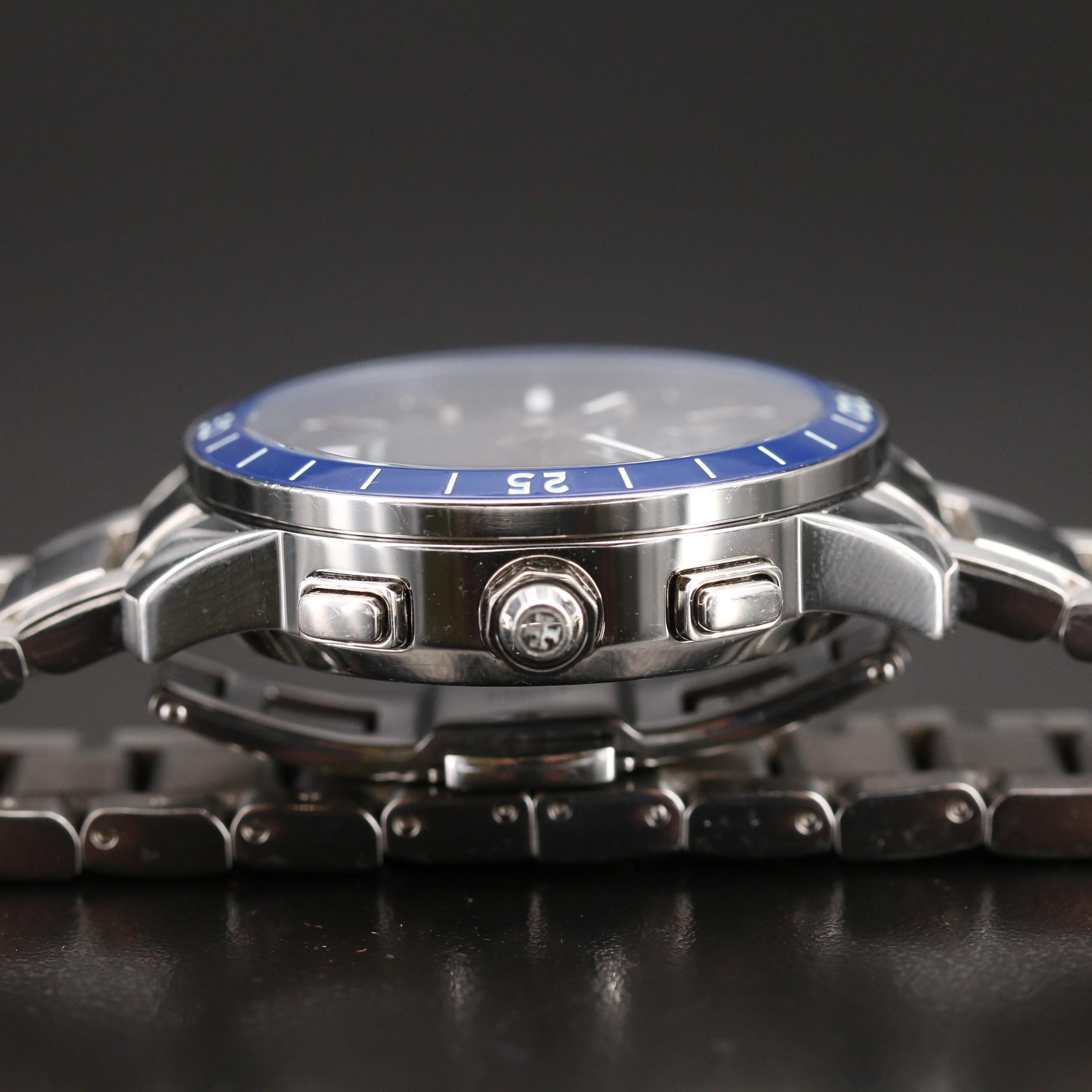 Tory Burch Collins Stainless Steel Hybrid Smart Watch