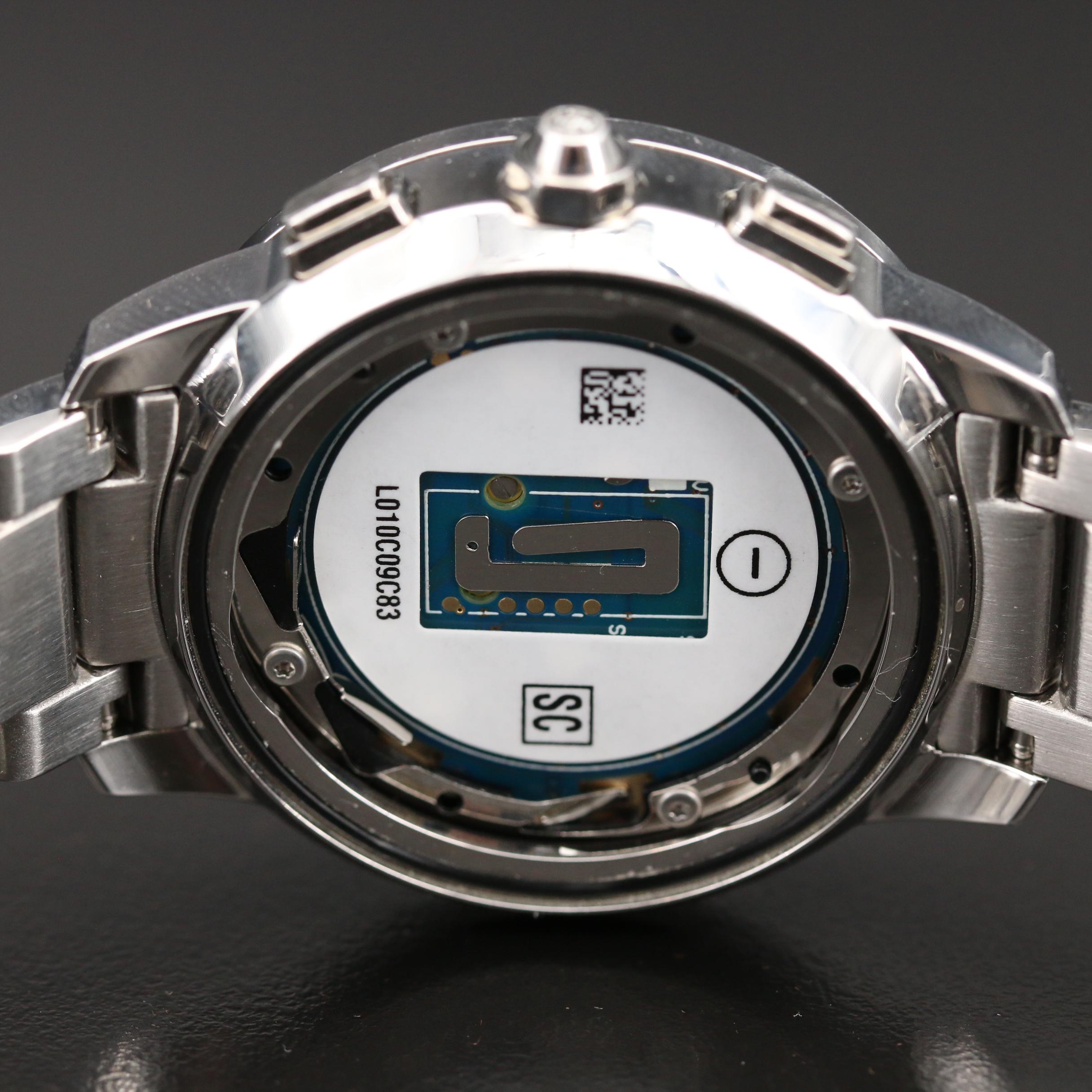 Tory Burch Collins Stainless Steel Hybrid Smart Watch