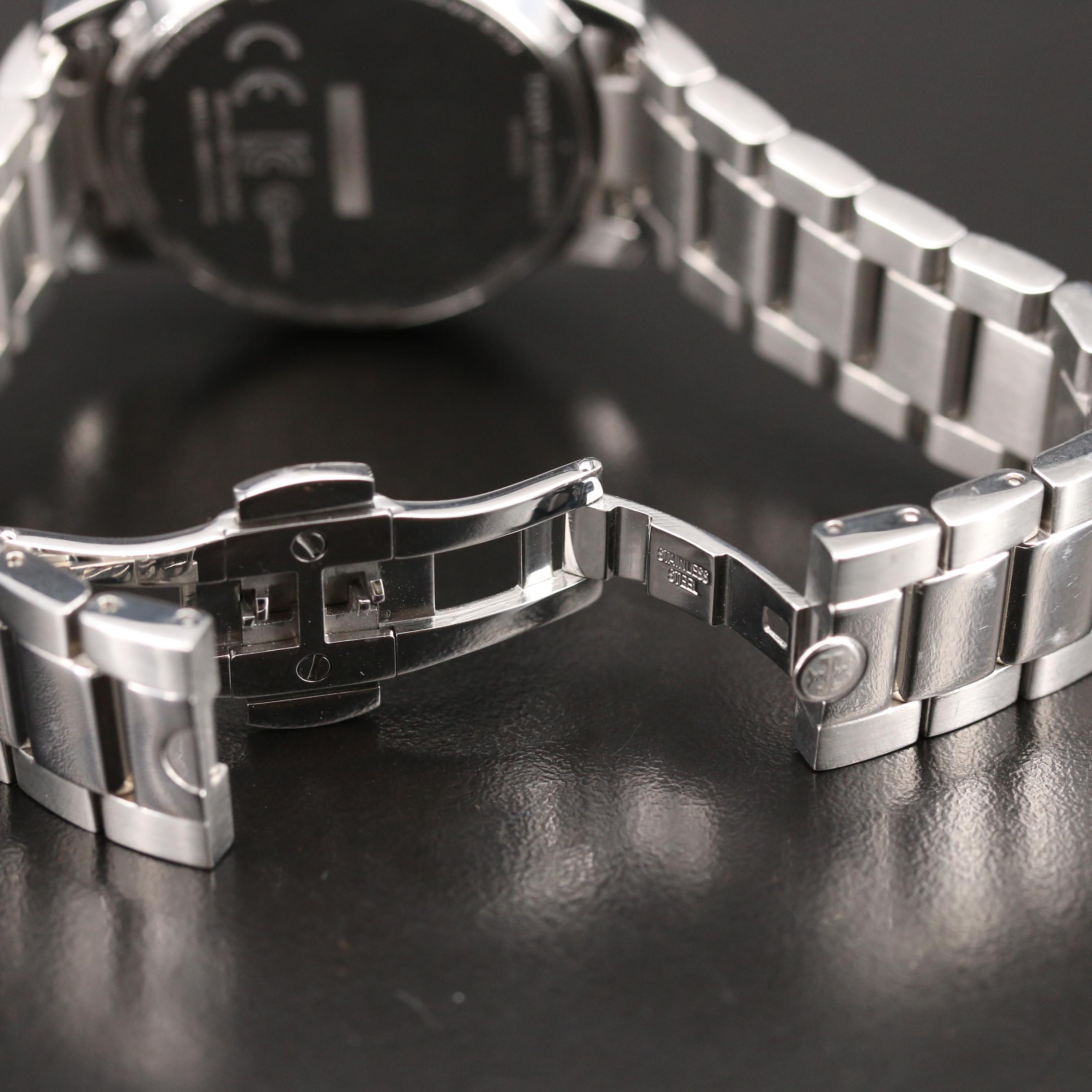 Tory Burch Collins Stainless Steel Hybrid Smart Watch