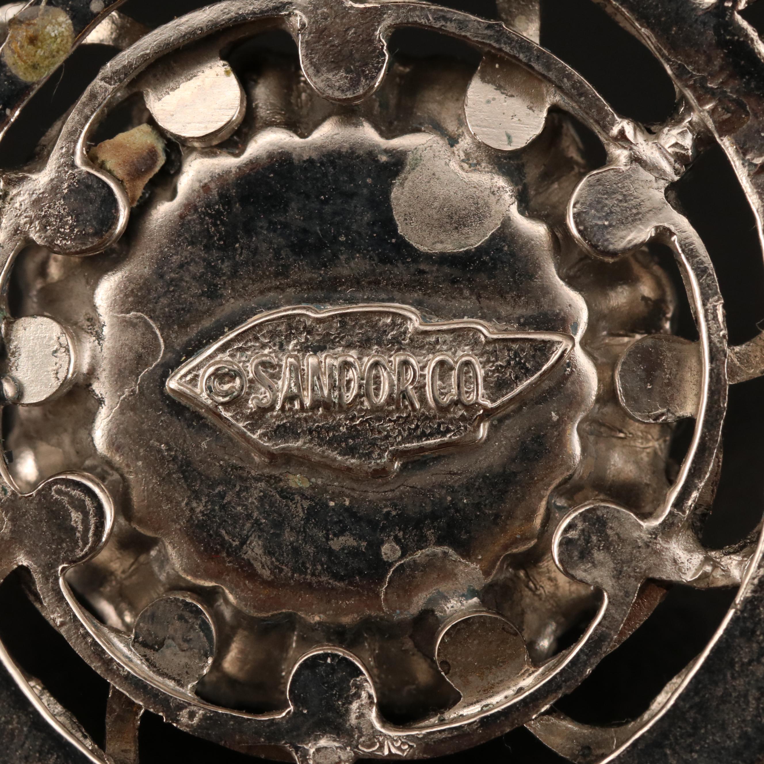 Vintage Costume Jewelry Featuring Mamselle, Napier and Sterling Heart Brooch