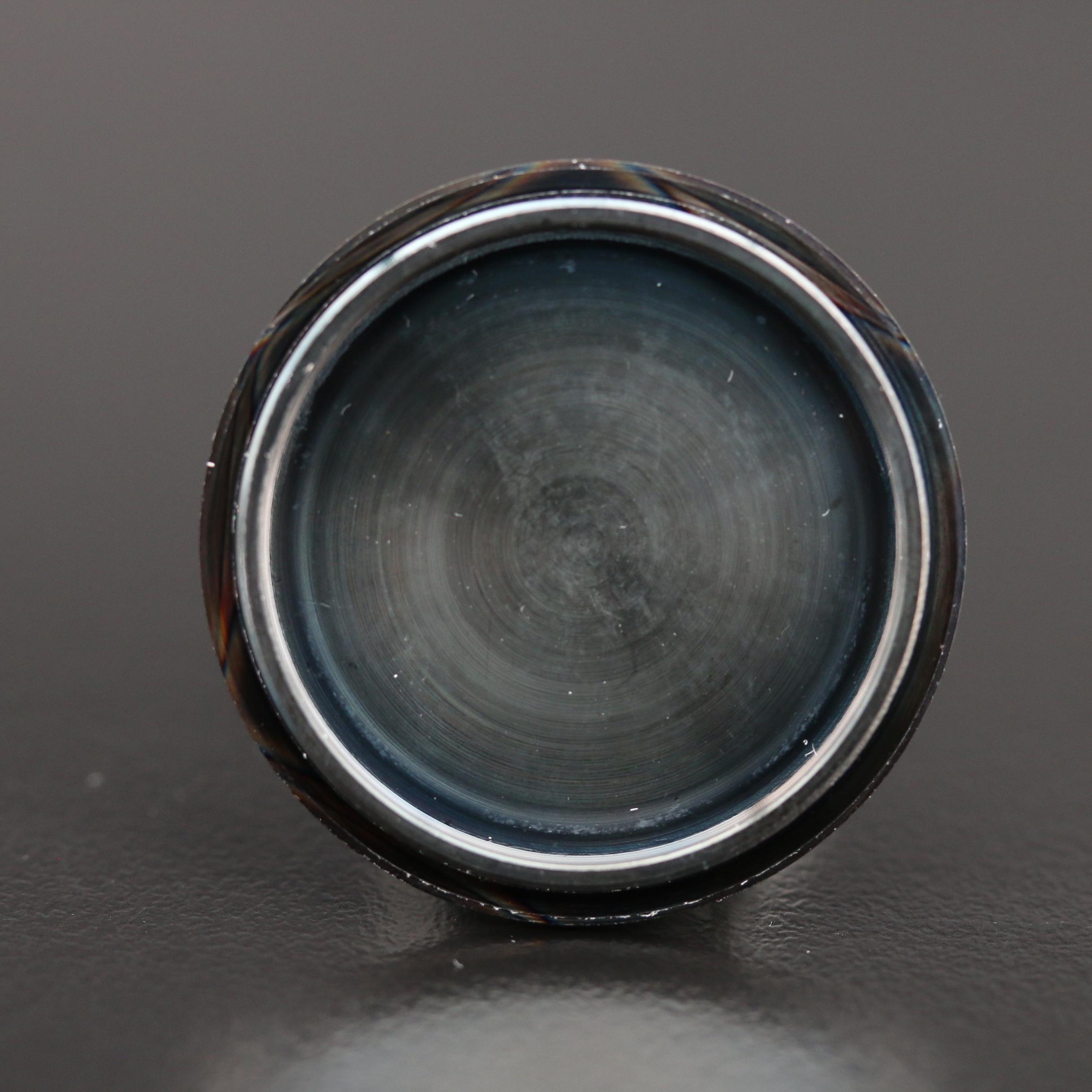 Invicta "Black Magic" Diamond and Stainless Steel Quartz Watch