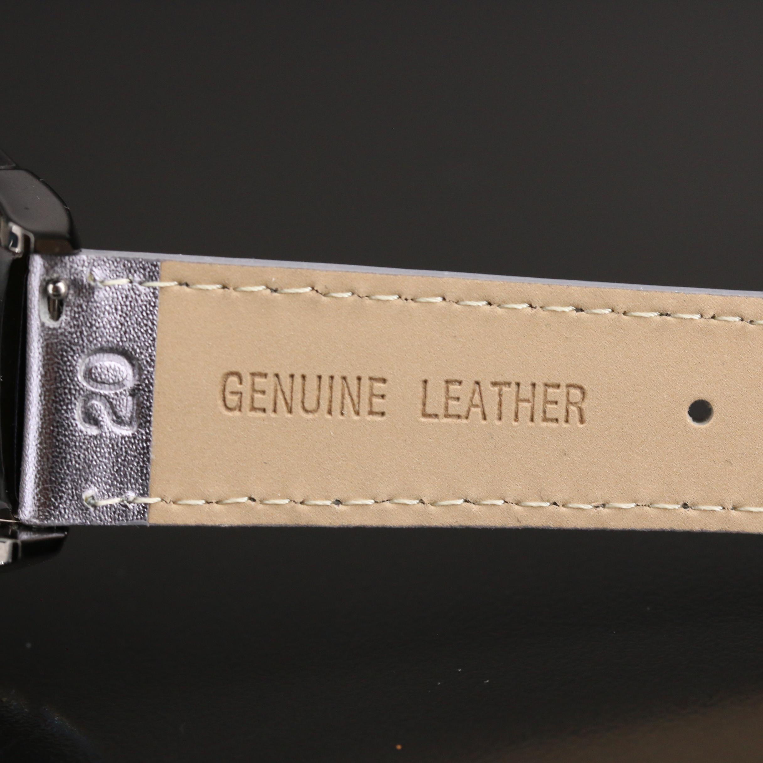 Invicta "Black Magic" Diamond and Stainless Steel Quartz Watch