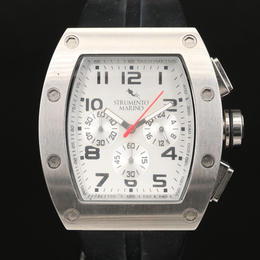 Strumento Marino Chronograph Stainless Steel Wristwatch