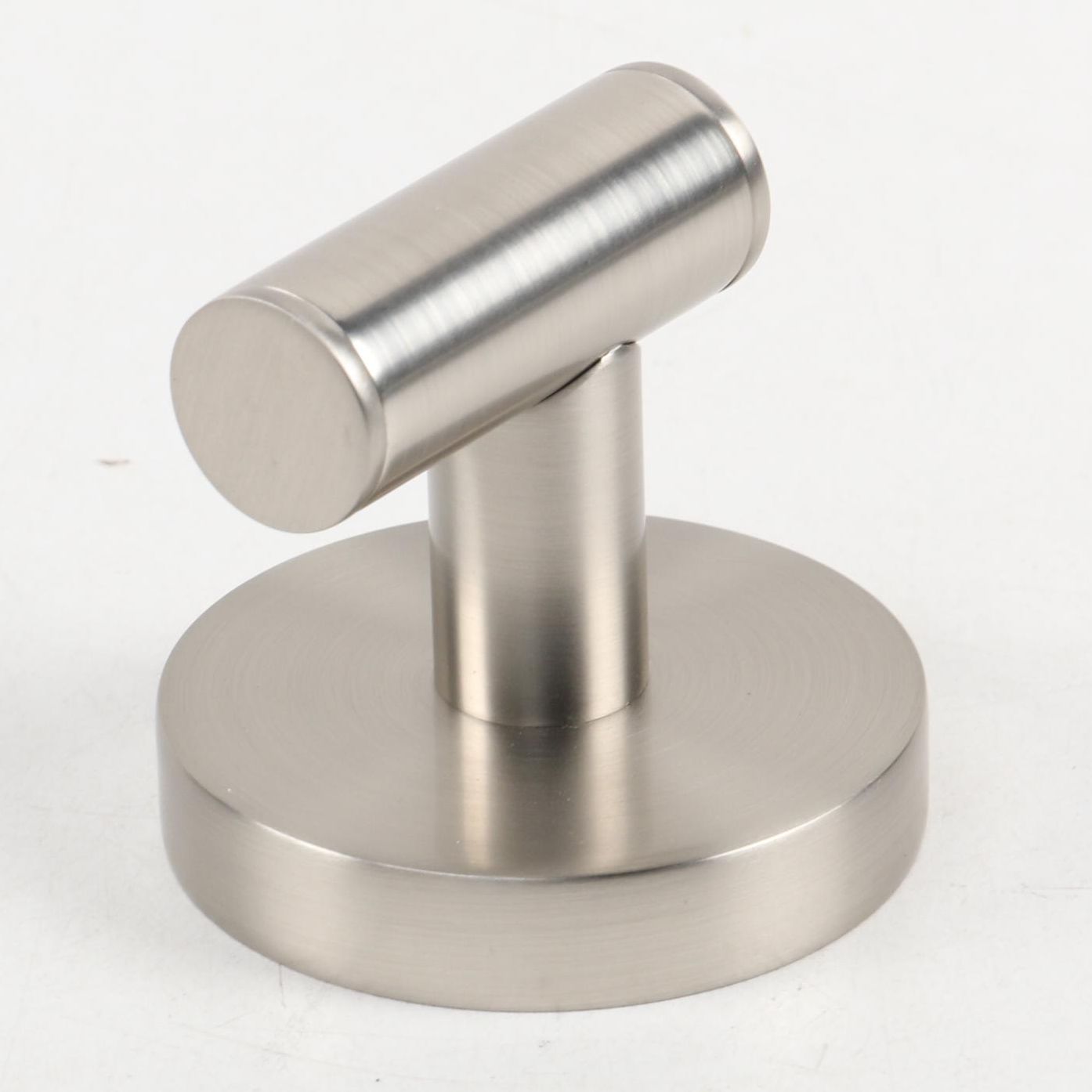 Brushed Nickel Finished Brass Robe Hooks
