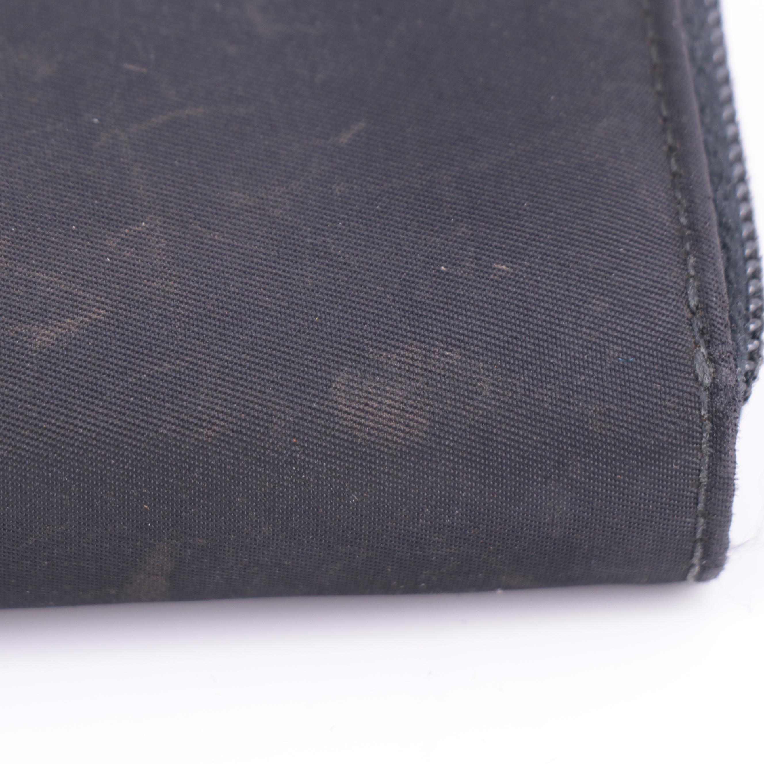 Prada Black Nylon Tessuto Wallet