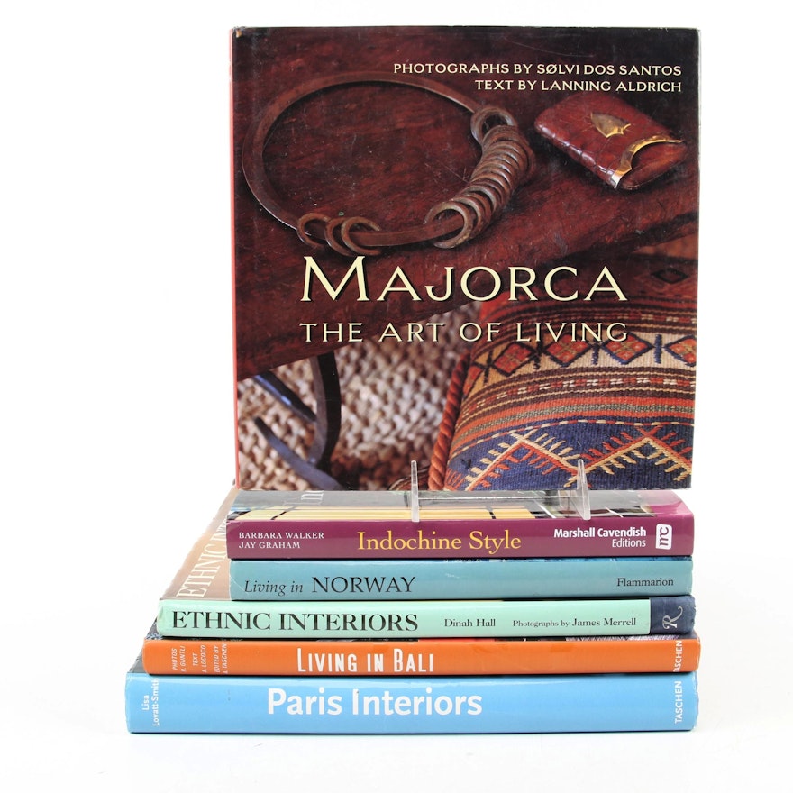 "Paris Interiors" and More Interior Design and Art Reference Books