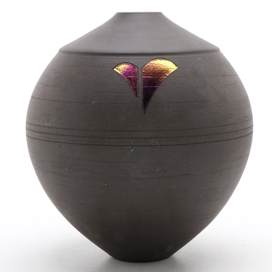 Handmade Art Pottery Ceramic Vase