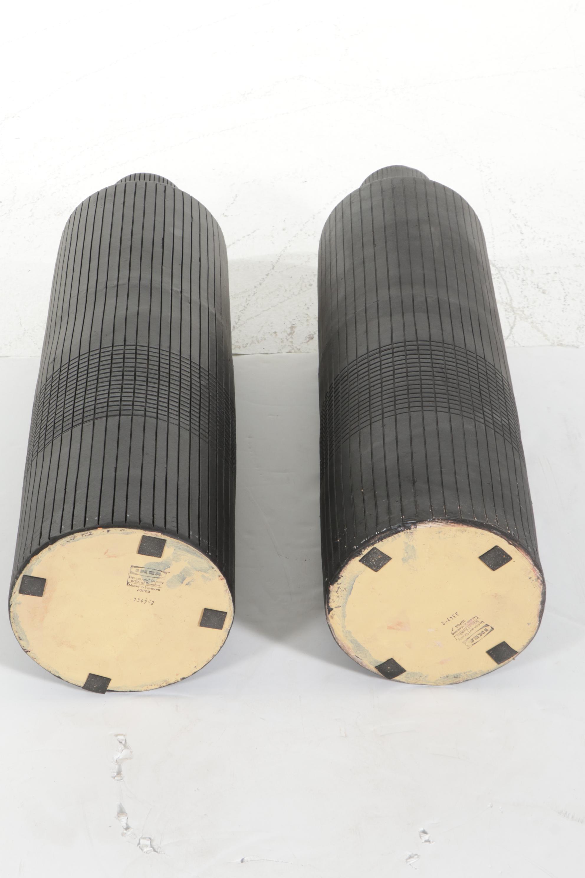 IKEA Contemporary Ceramic Floor Vases