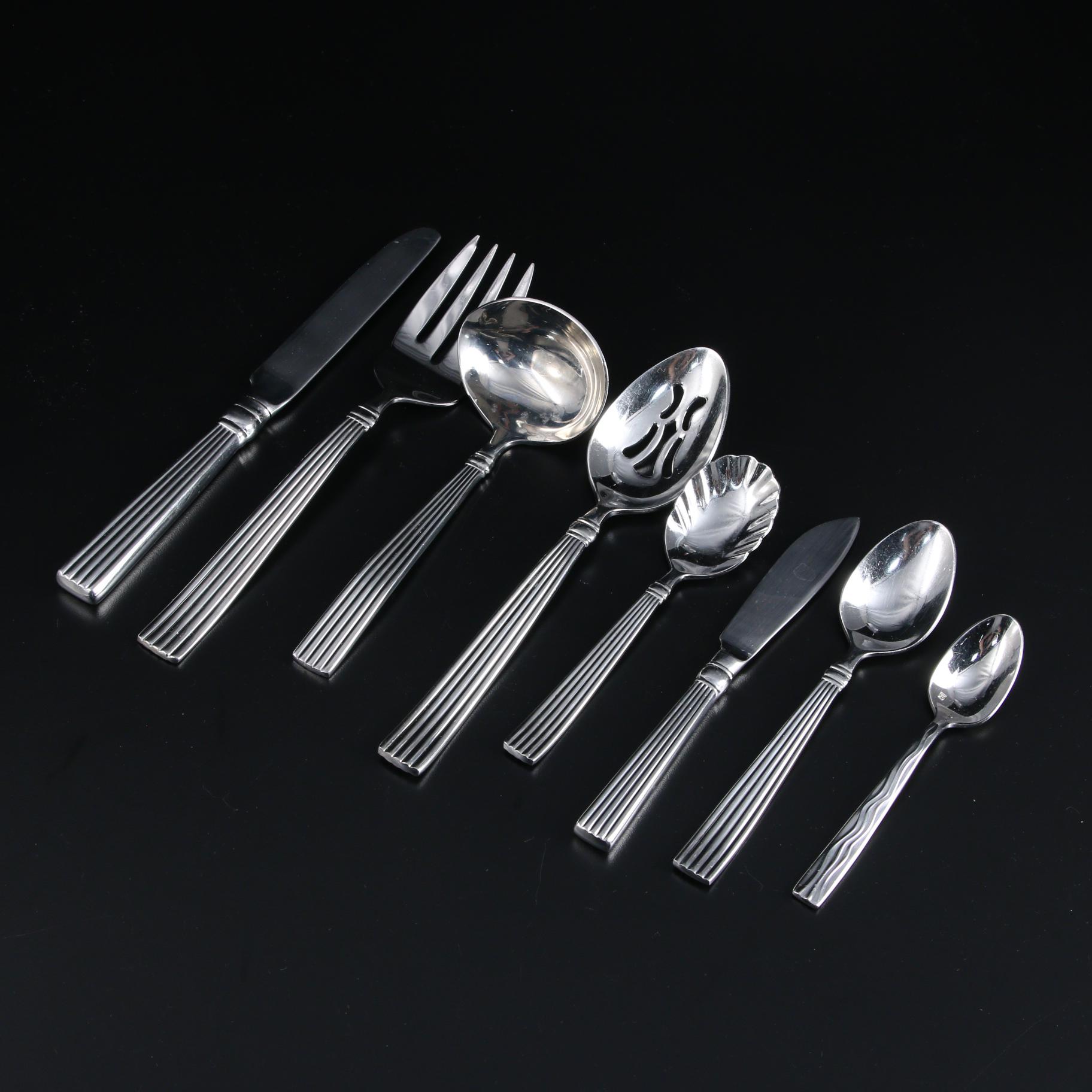 Reed & Barton "Crescendo and Crescendo II" Stainless Steel Flatware