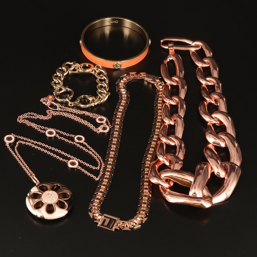 Jewelry Including Lauren G Adams, C Wonder Enamel and Cubic Zirconia