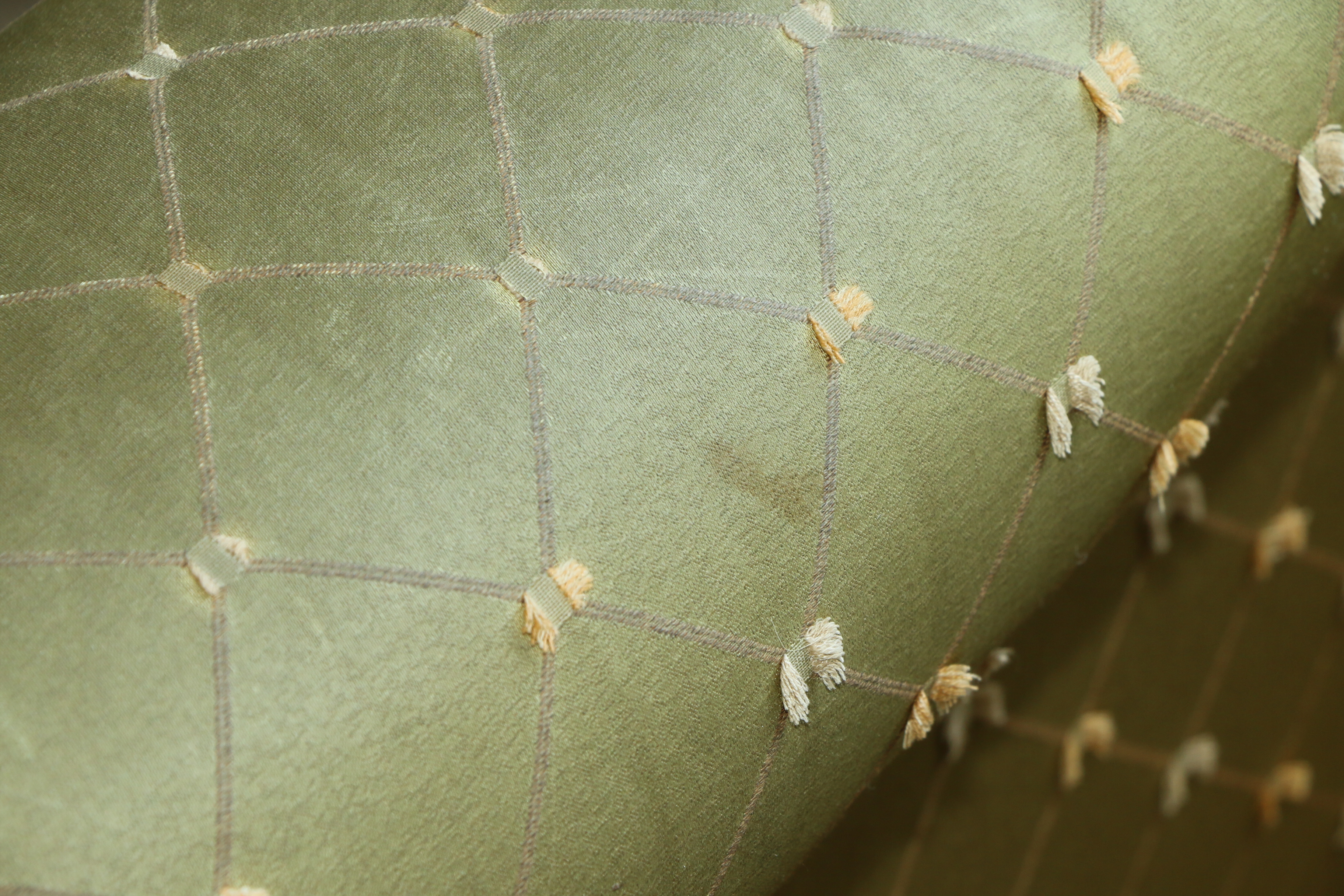 Drexel-Heritage Upholstered Armchair and Ottoman