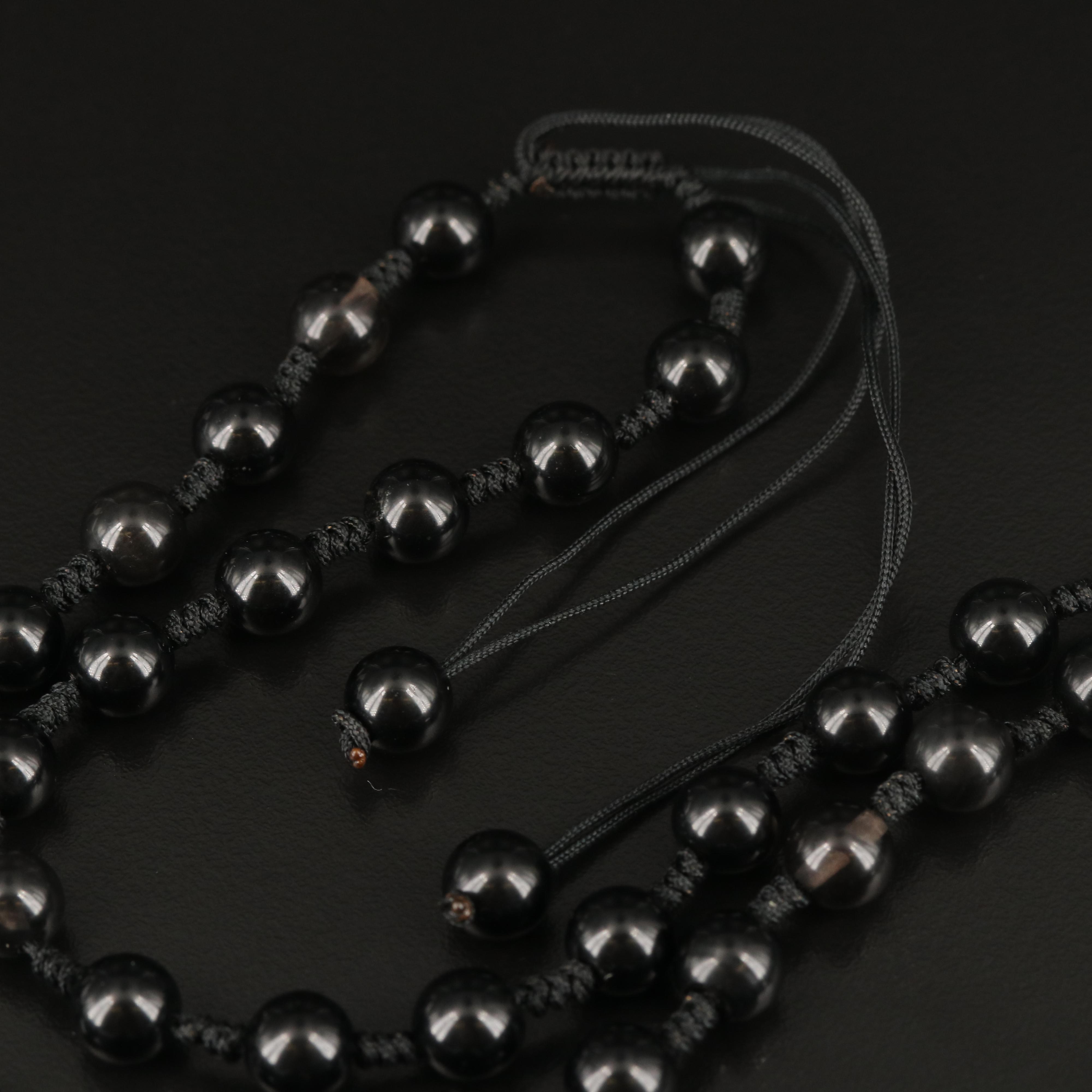 Budhai Obsidian Necklace