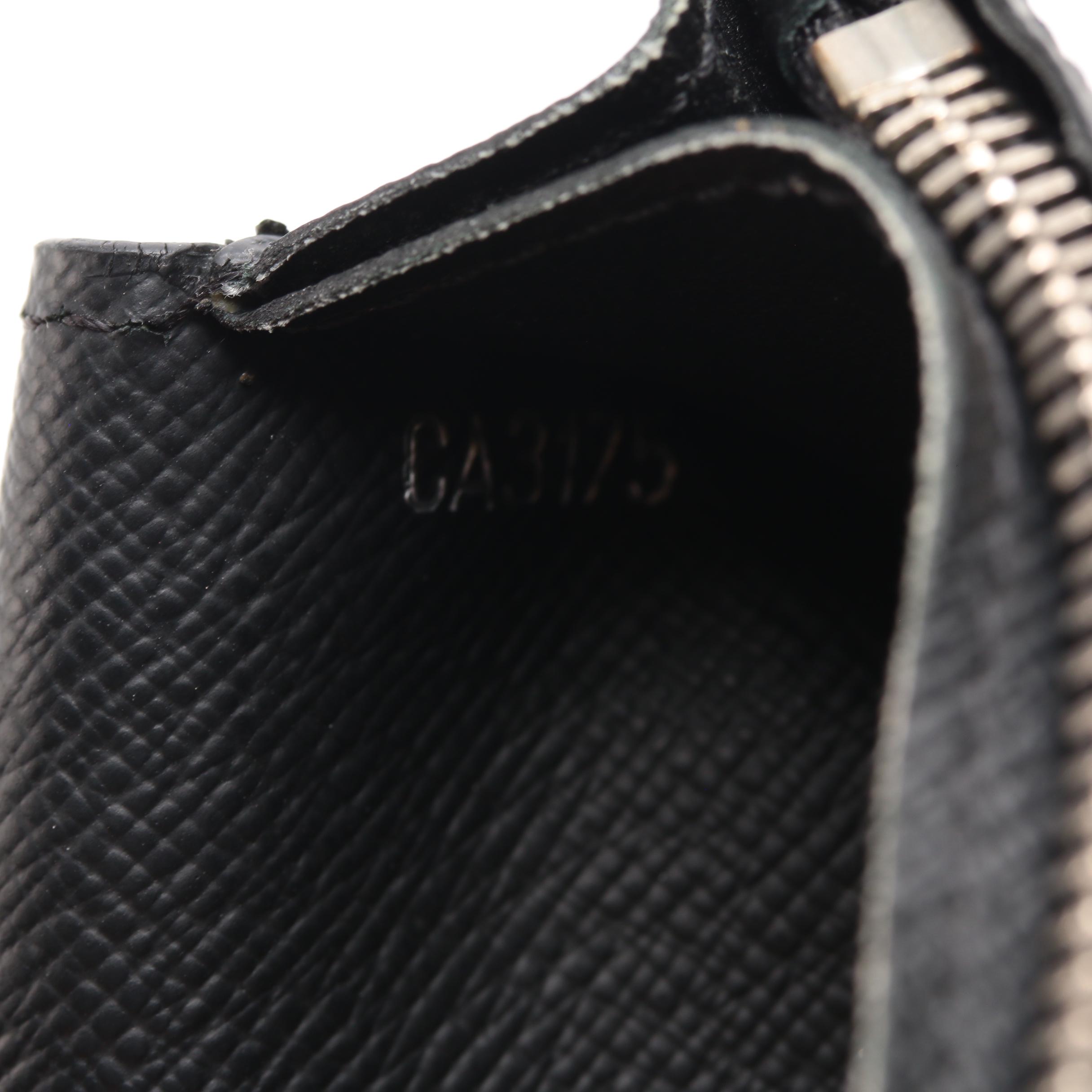 Louis Vuitton Brazza Wallet in Black Epi Leather