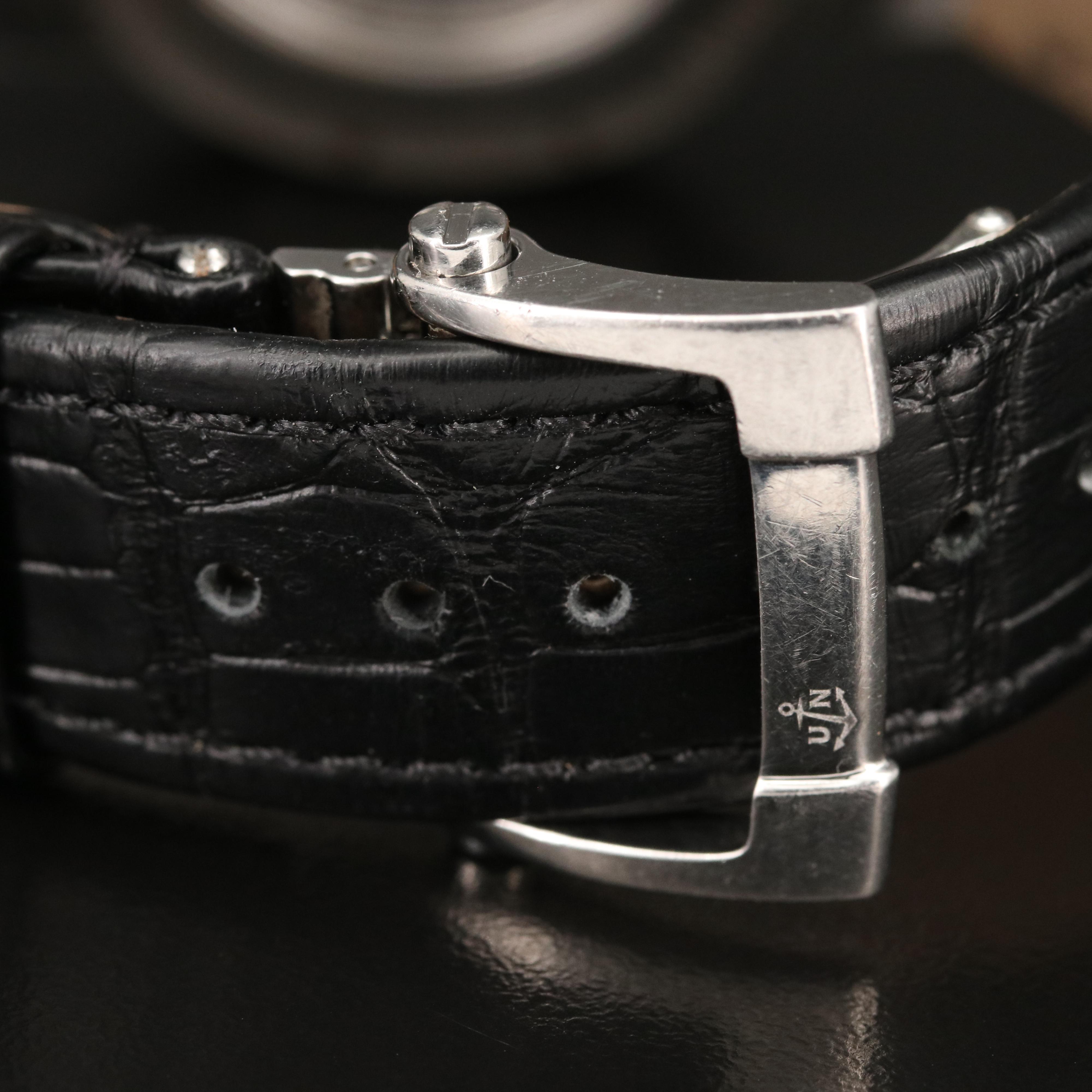 Ulysee Nardin Marine Chronograph Stainless Steel Watch