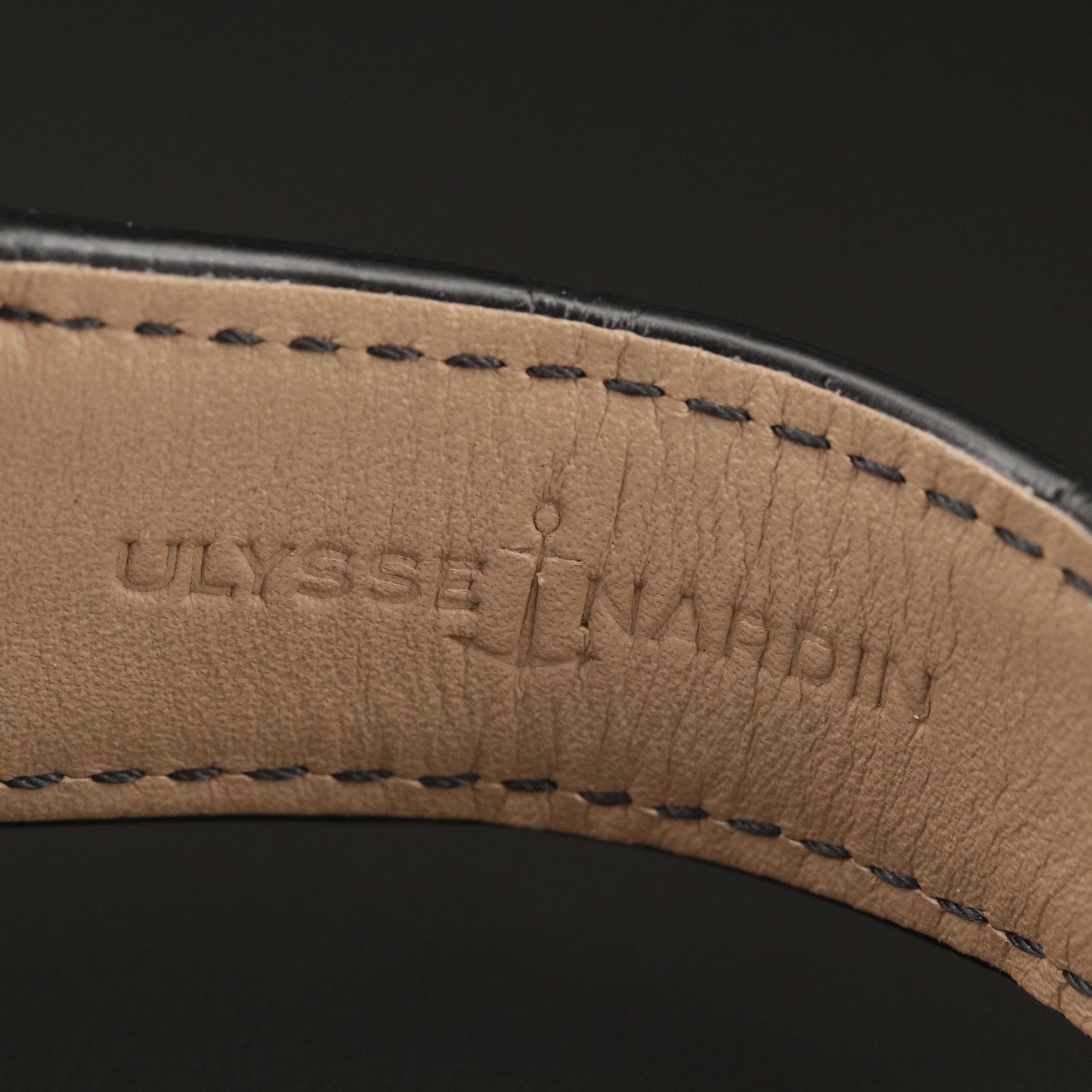 Ulysee Nardin Marine Chronograph Stainless Steel Watch