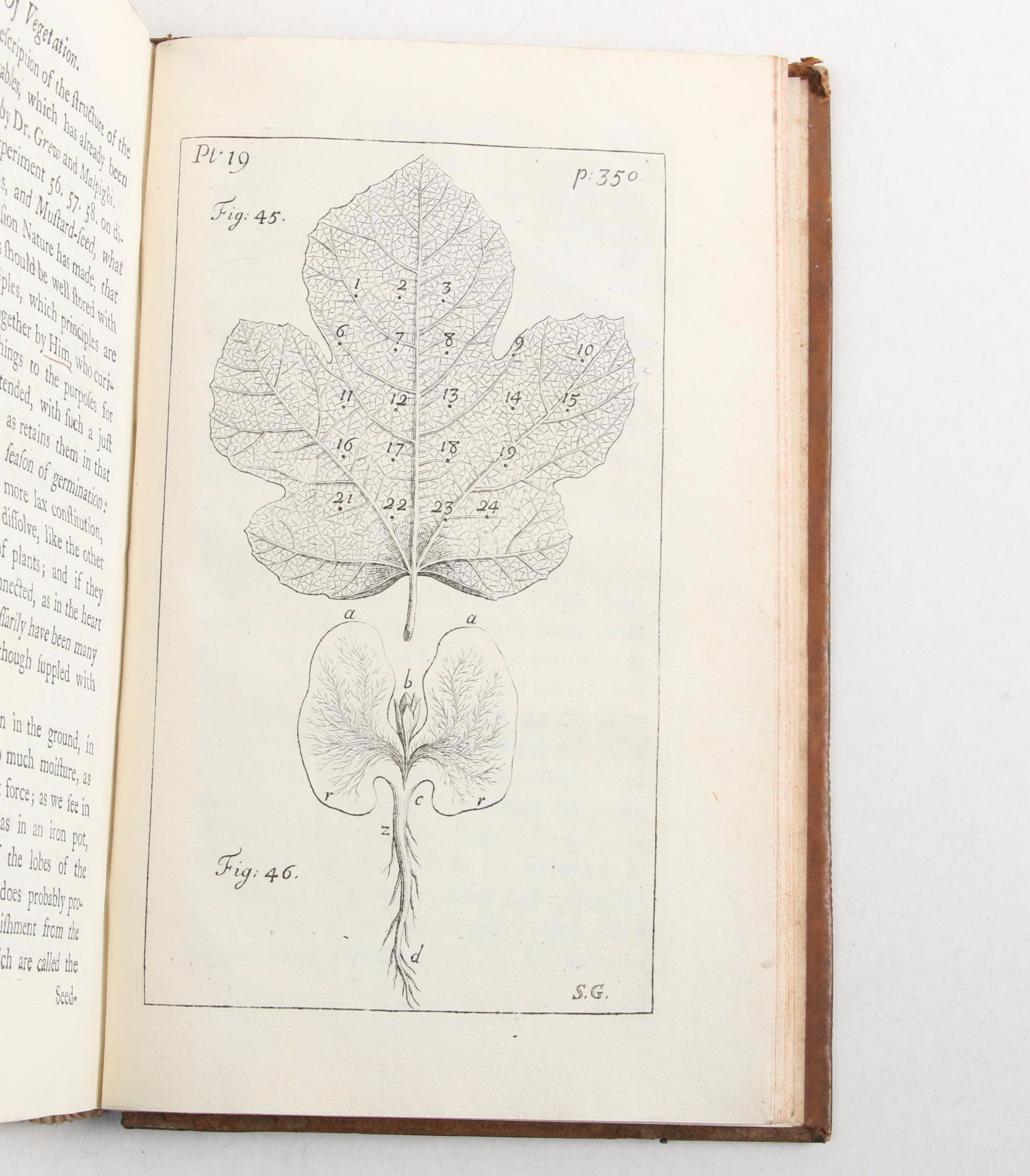 "Statical Essays" Third Edition by Stephen Hales, 1738