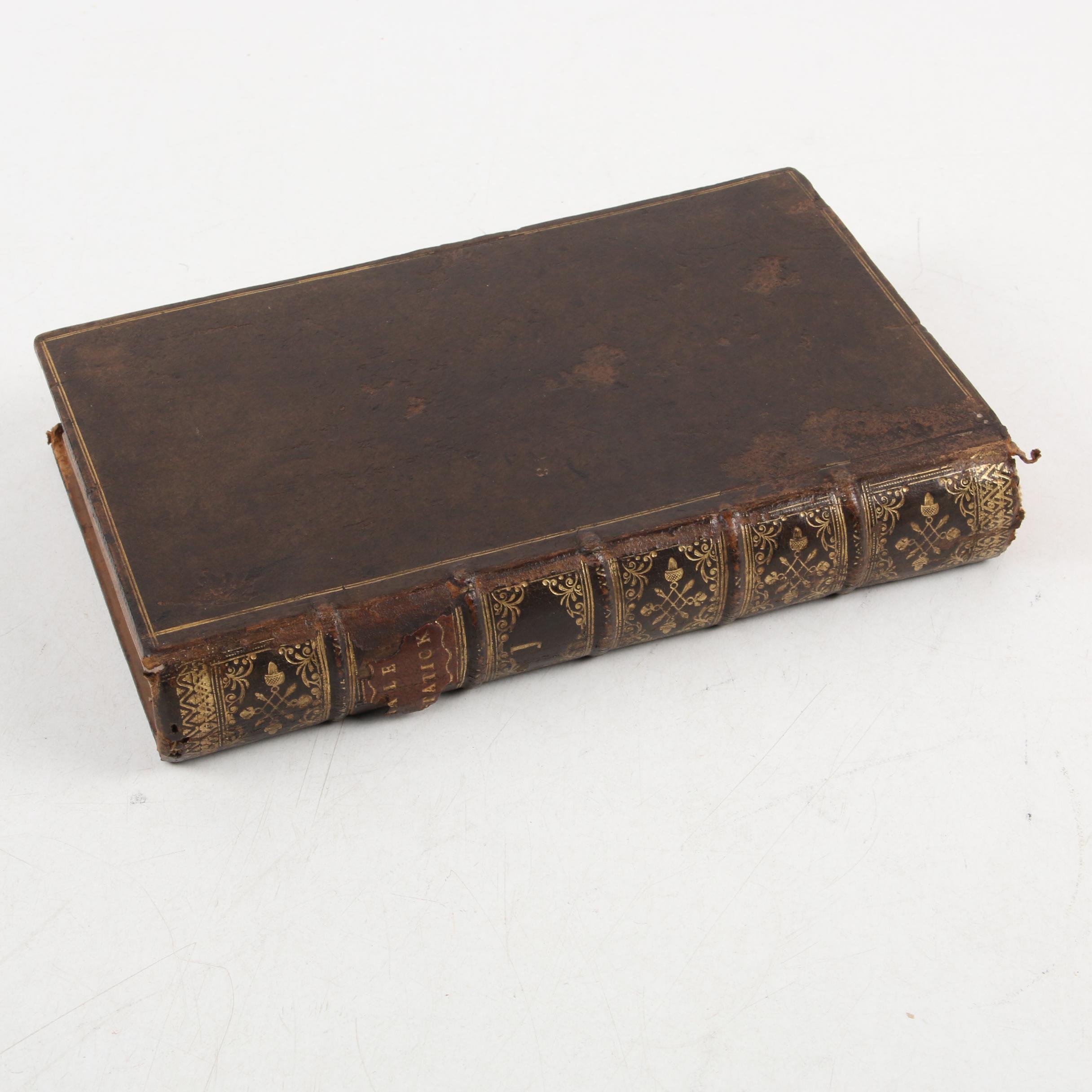 "Statical Essays" Third Edition by Stephen Hales, 1738