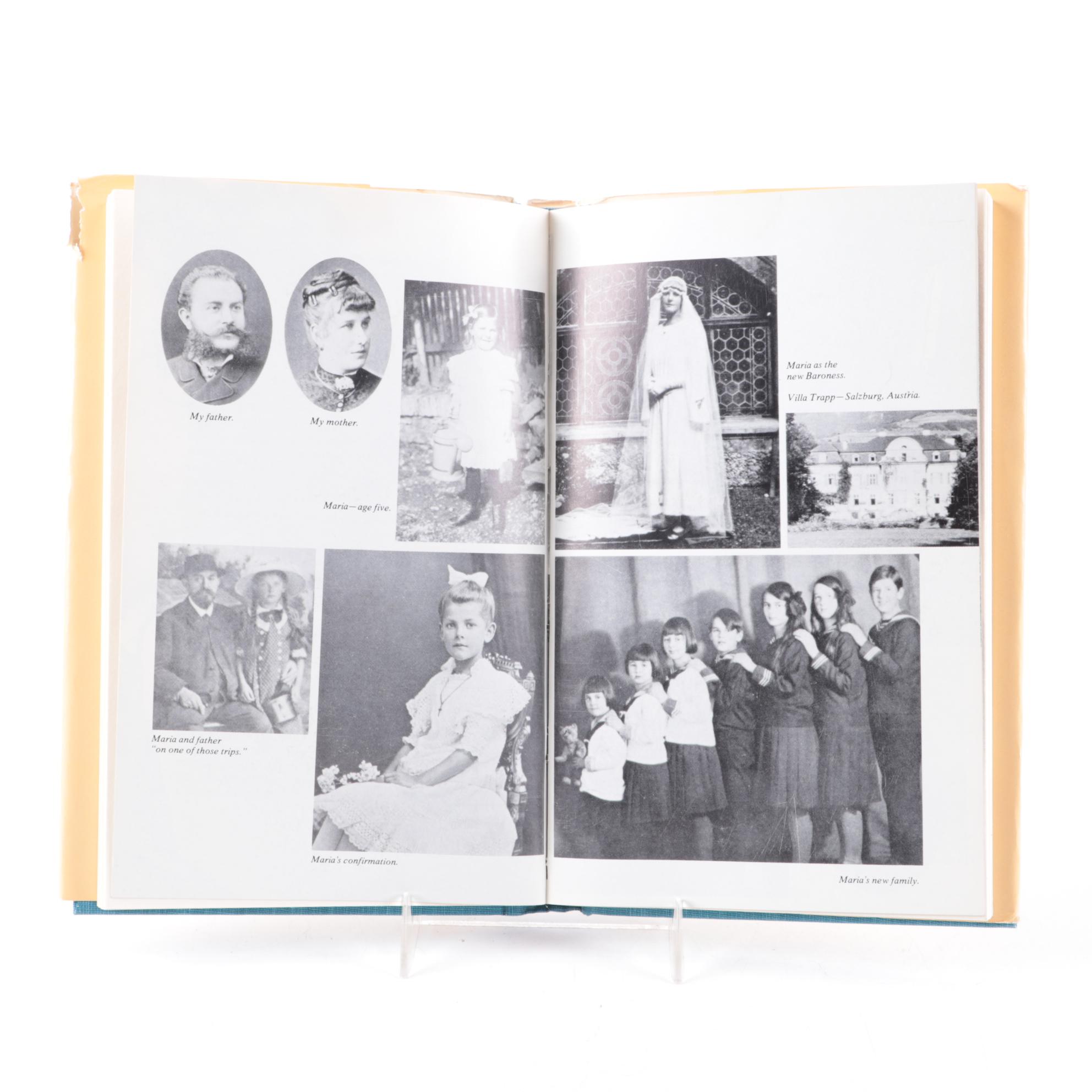 Signed "Maria: My Own Story" by Maria von Trapp, 1972