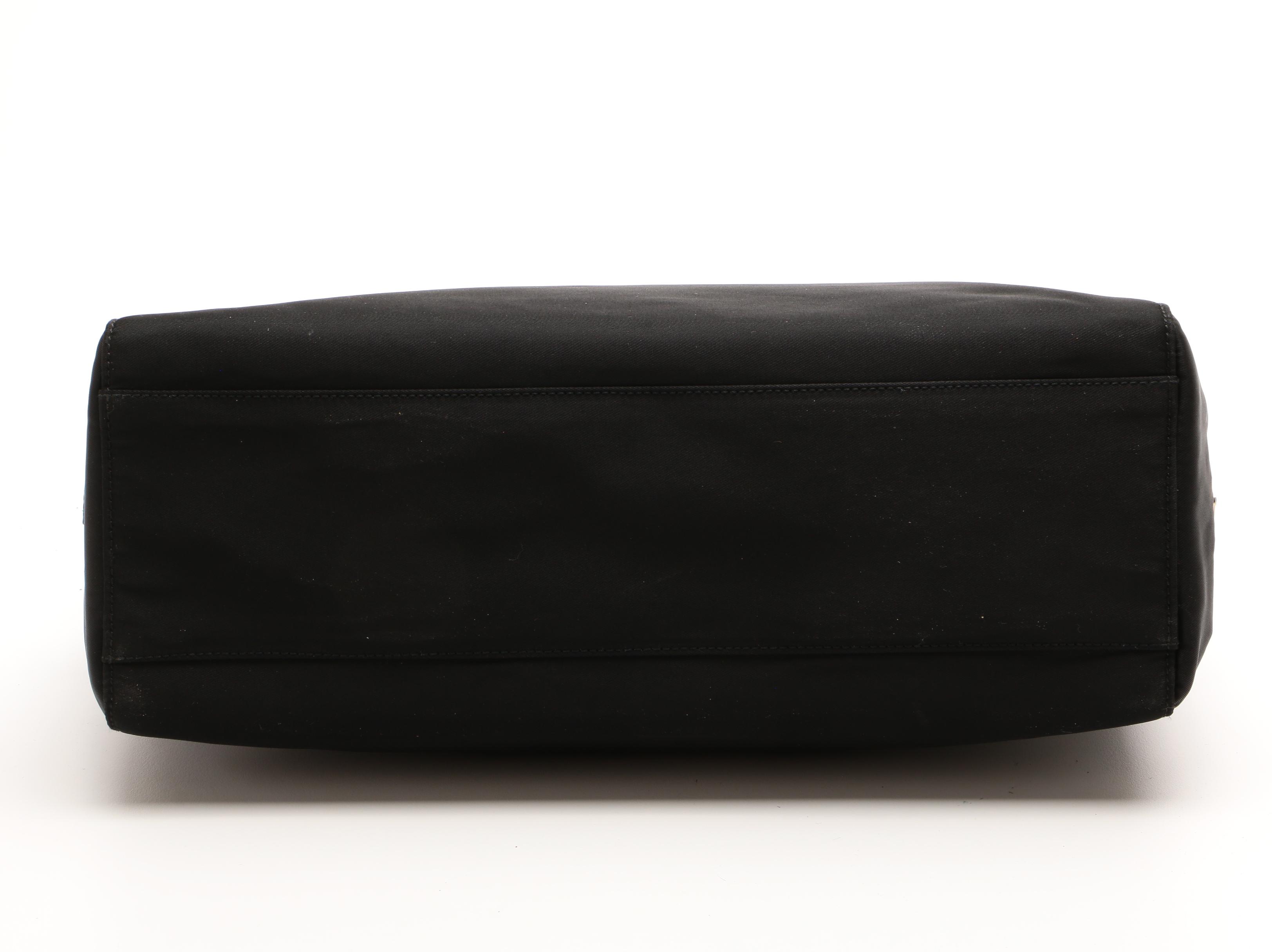 Prada Two-Way Satchel in Black Tessuto Nylon