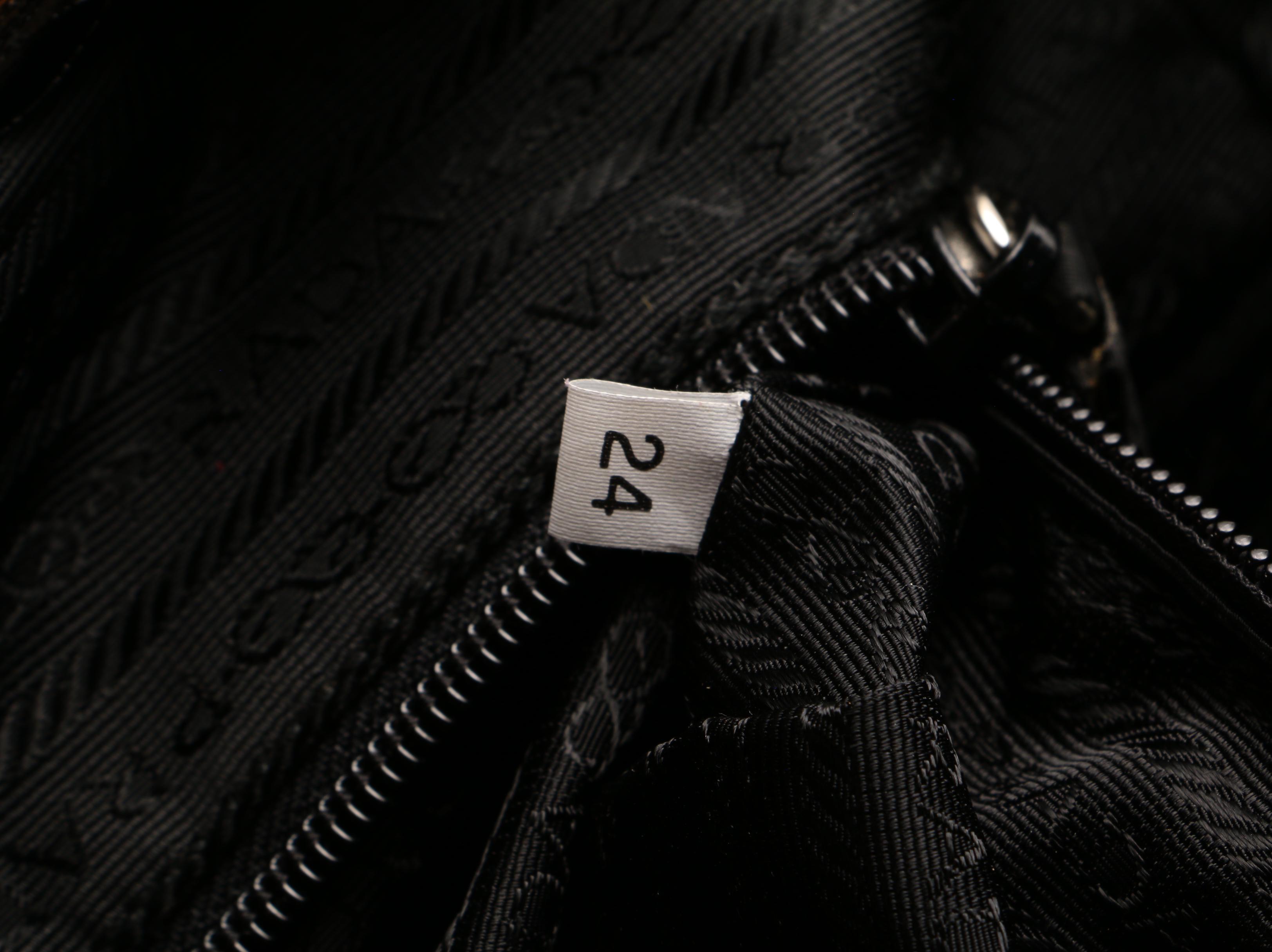 Prada Two-Way Satchel in Black Tessuto Nylon