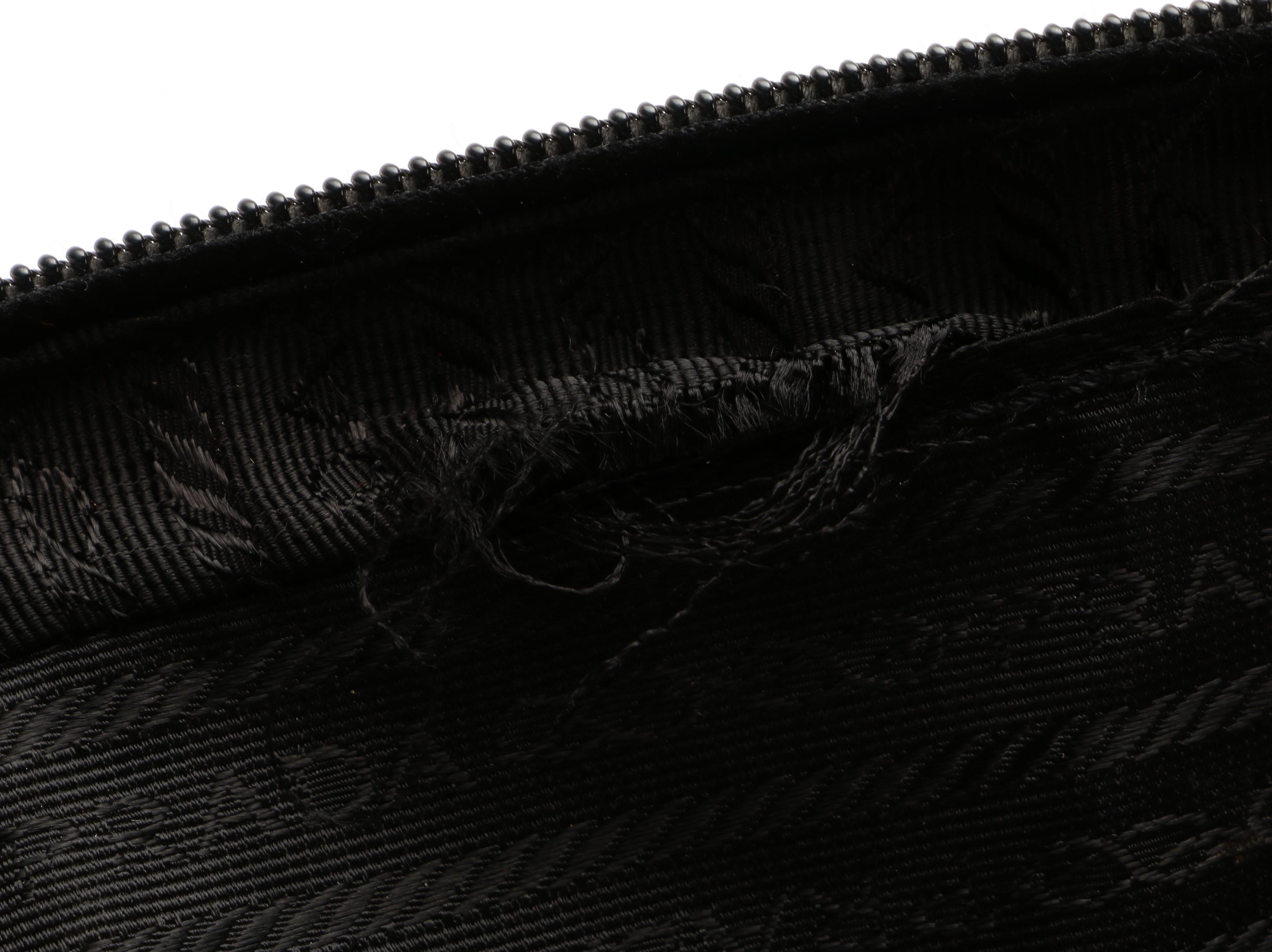 Prada Two-Way Satchel in Black Tessuto Nylon