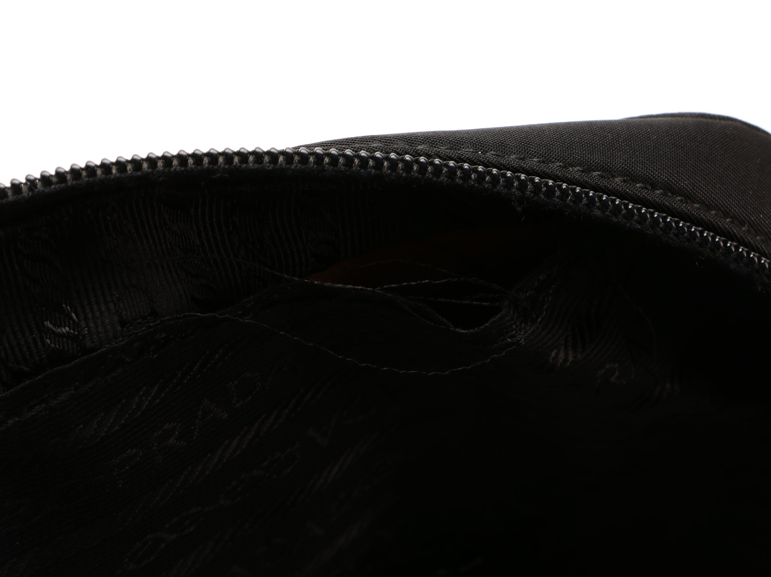 Prada Two-Way Satchel in Black Tessuto Nylon