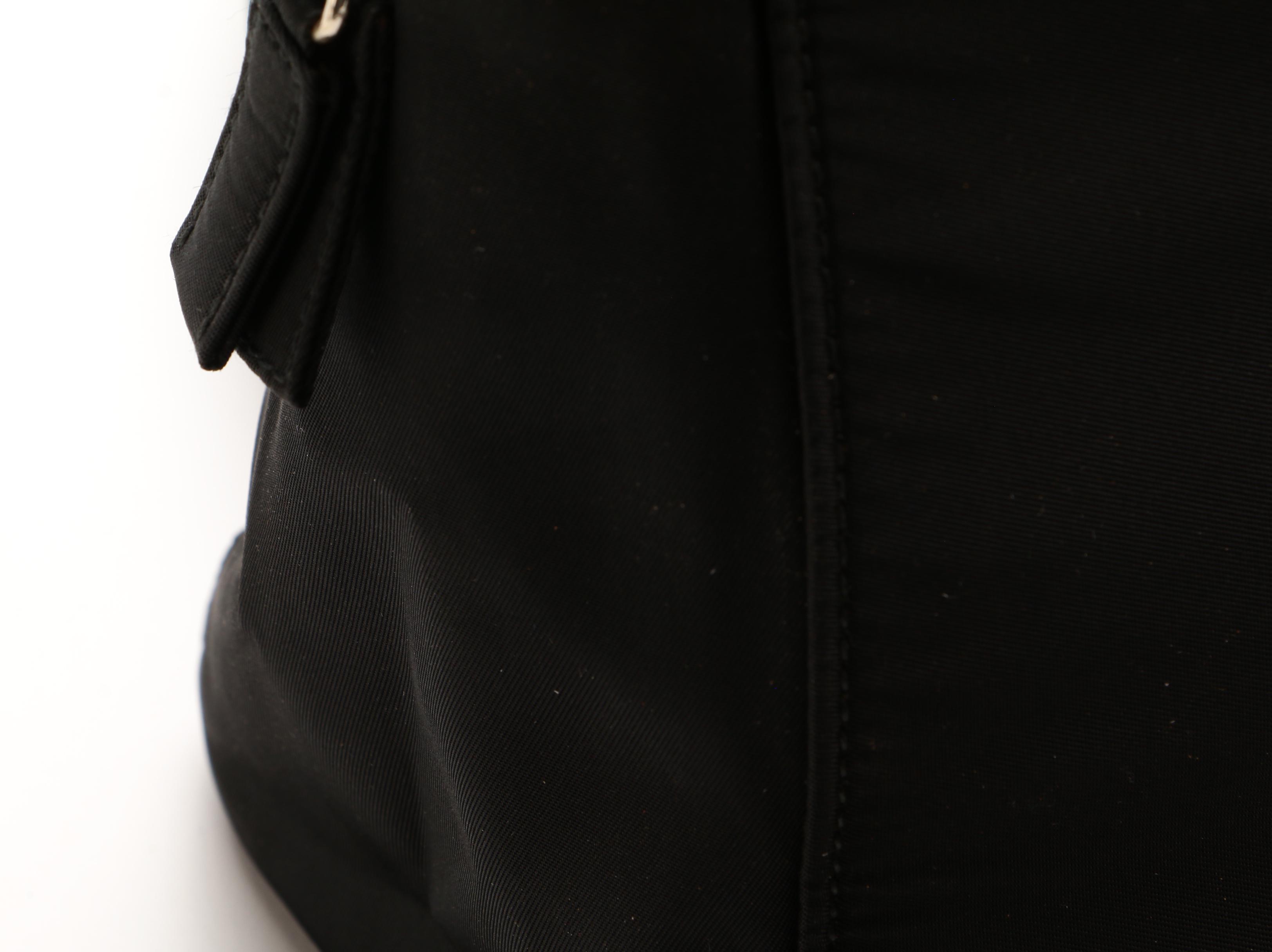 Prada Two-Way Satchel in Black Tessuto Nylon