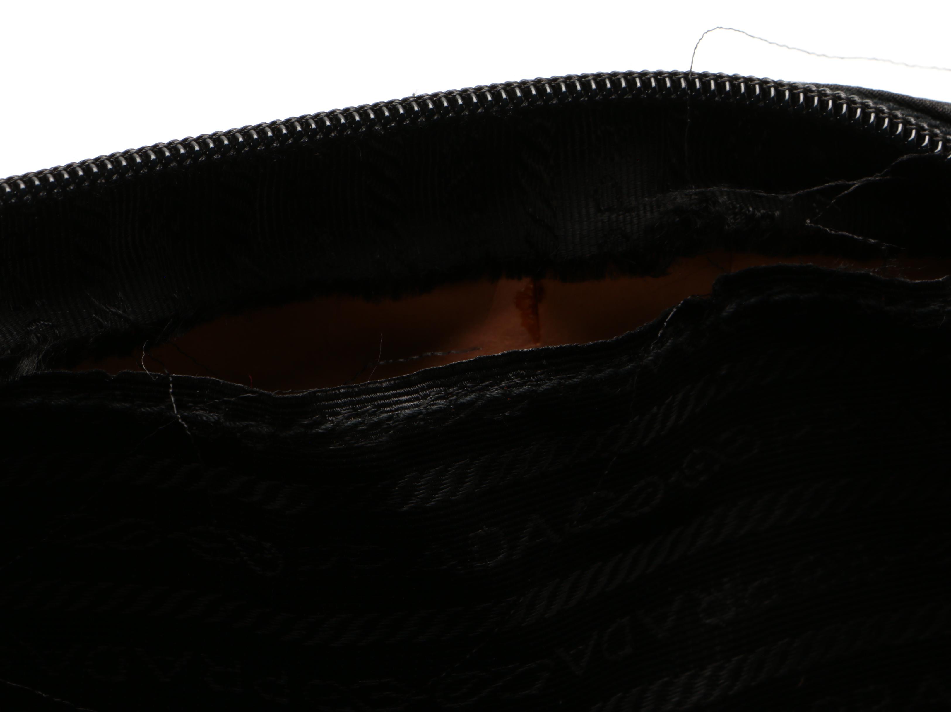 Prada Two-Way Satchel in Black Tessuto Nylon