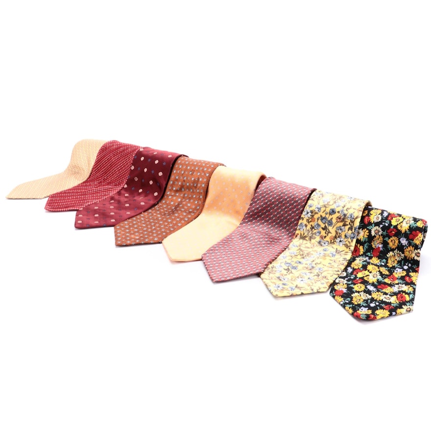 Brioni Patterned Silk Neckties