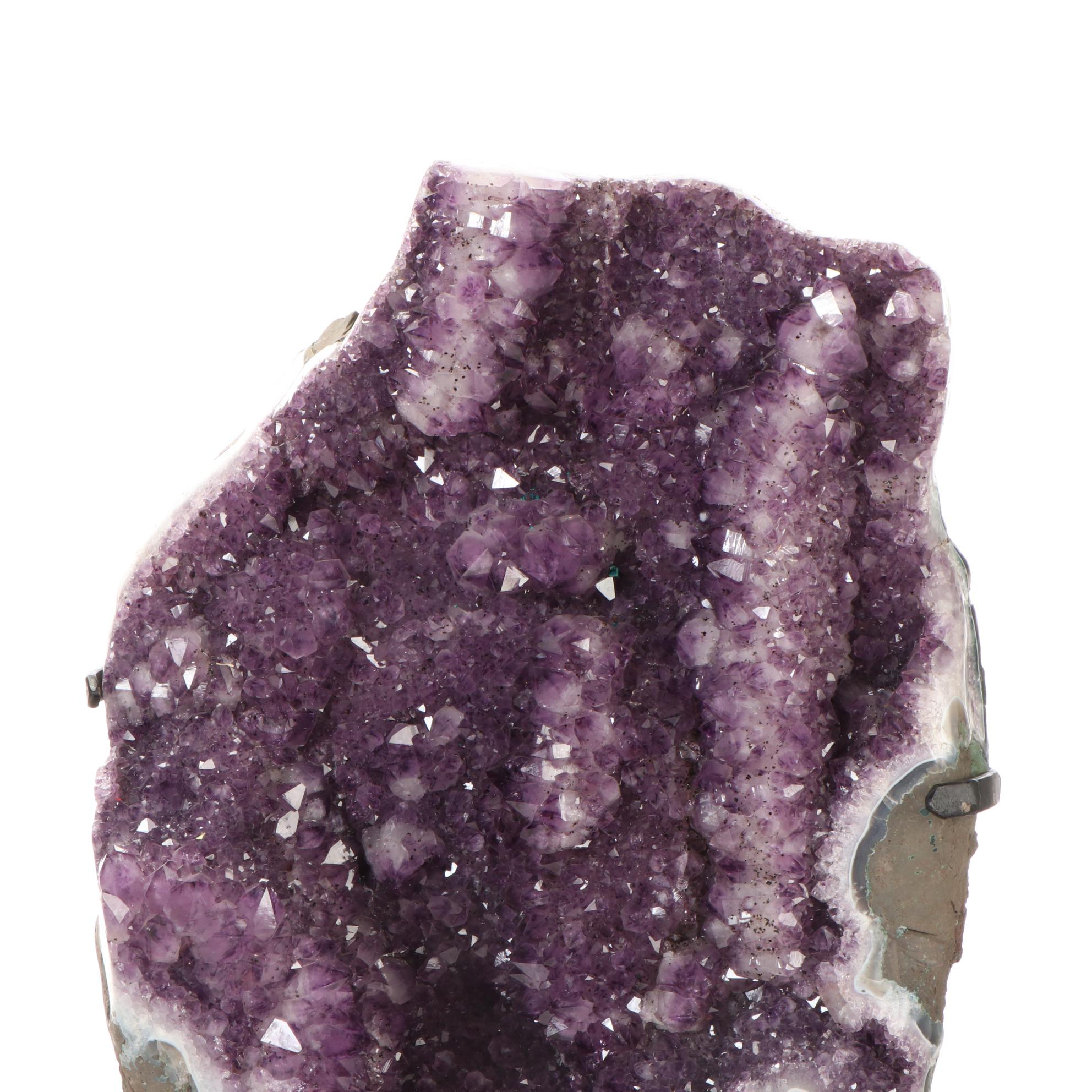 Monumental Amethyst Geode with Display Stand