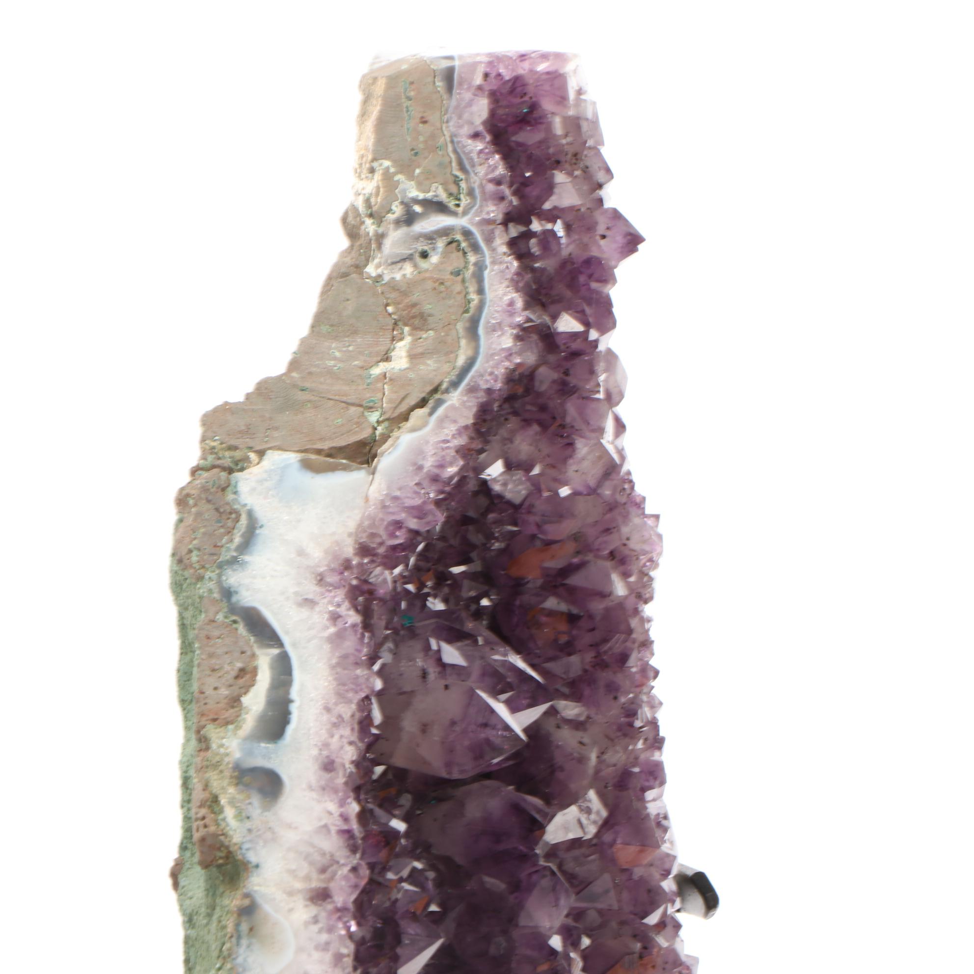 Monumental Amethyst Geode with Display Stand